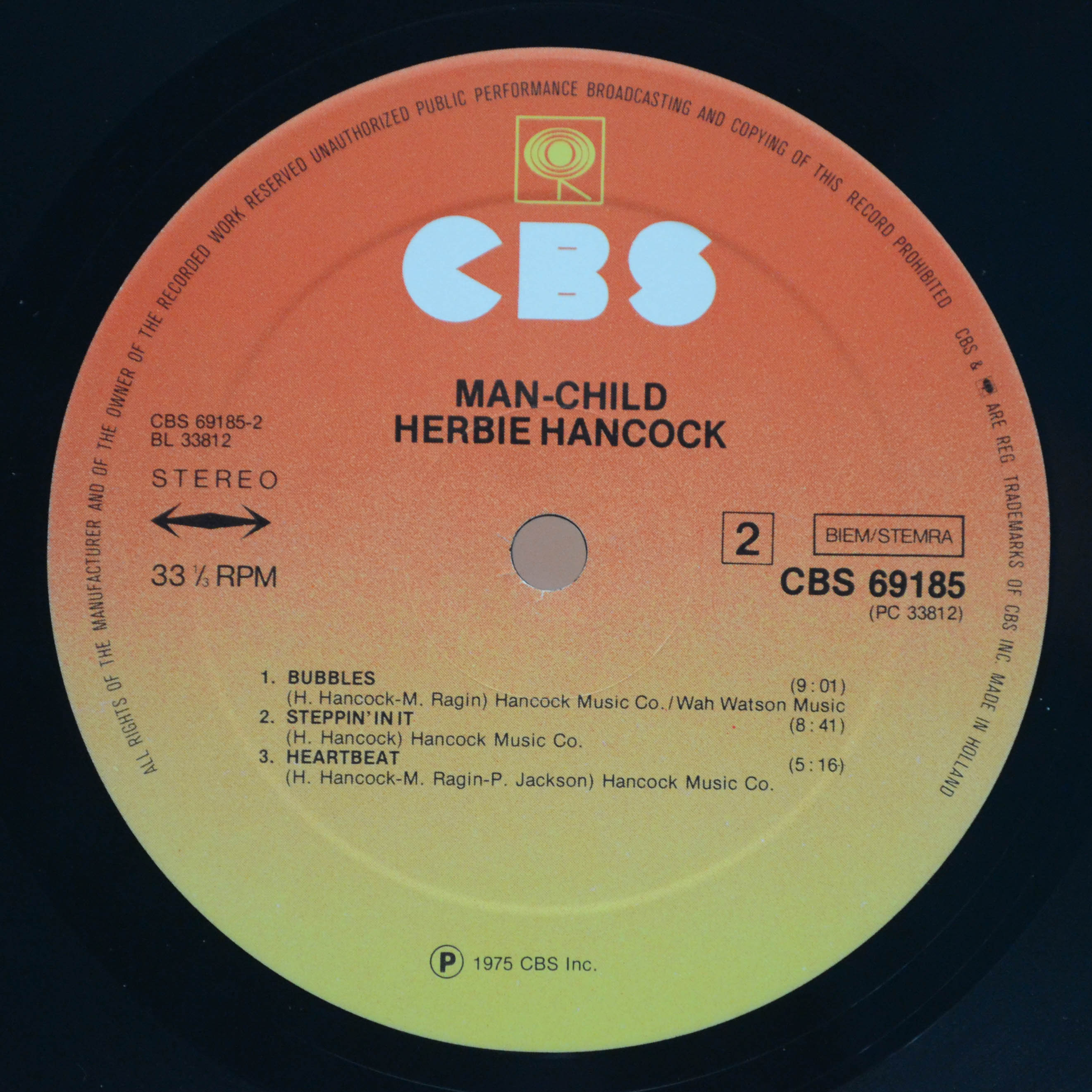 Herbie Hancock — Man-Child, 1975