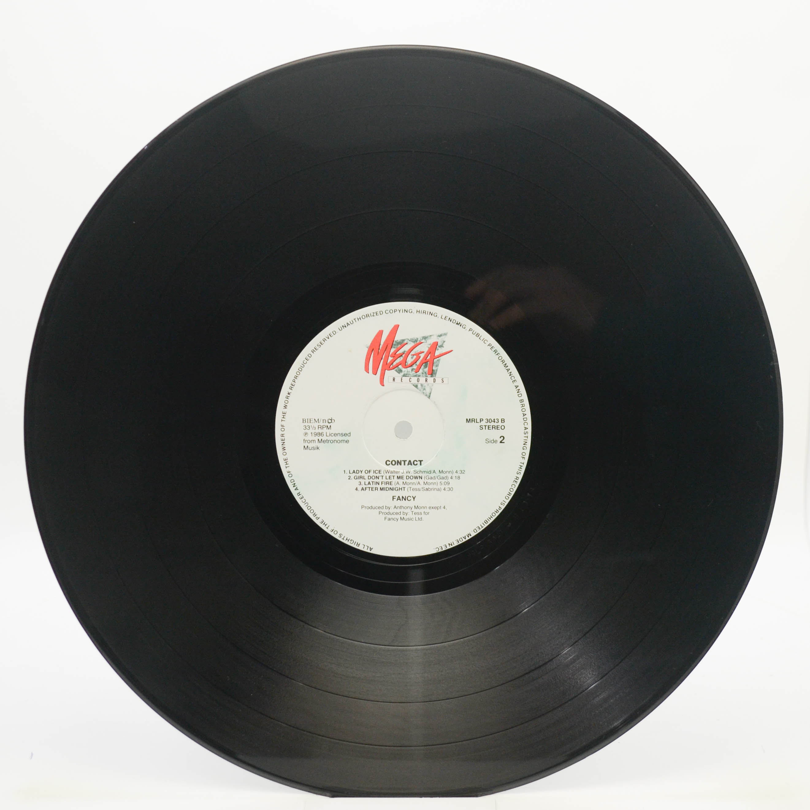 Fancy — Contact, 1986