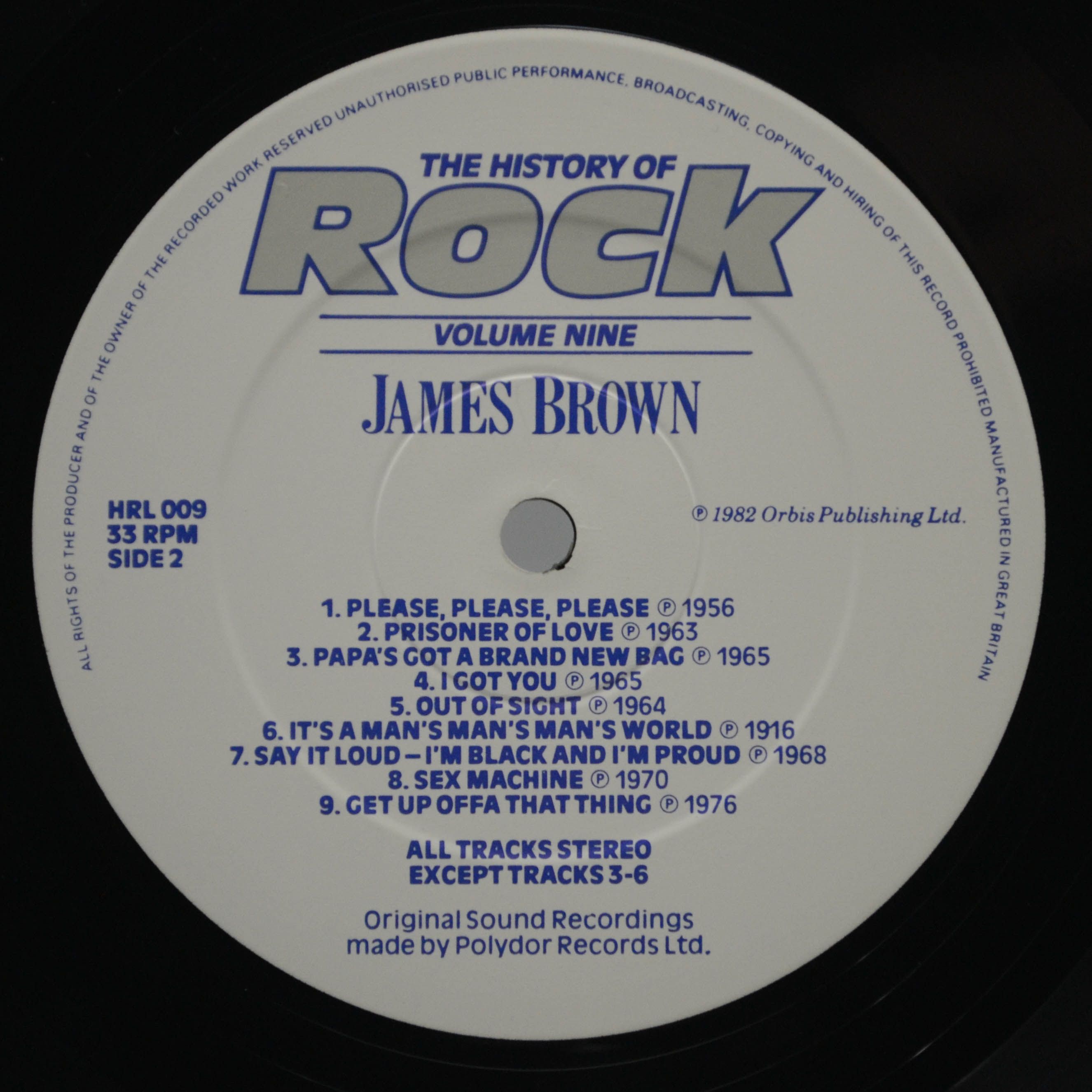 Ike & Tina Turner / James Brown / The Monkees / The Beach Boys — The History Of Rock (Volume Nine) (2LP, UK), 1982