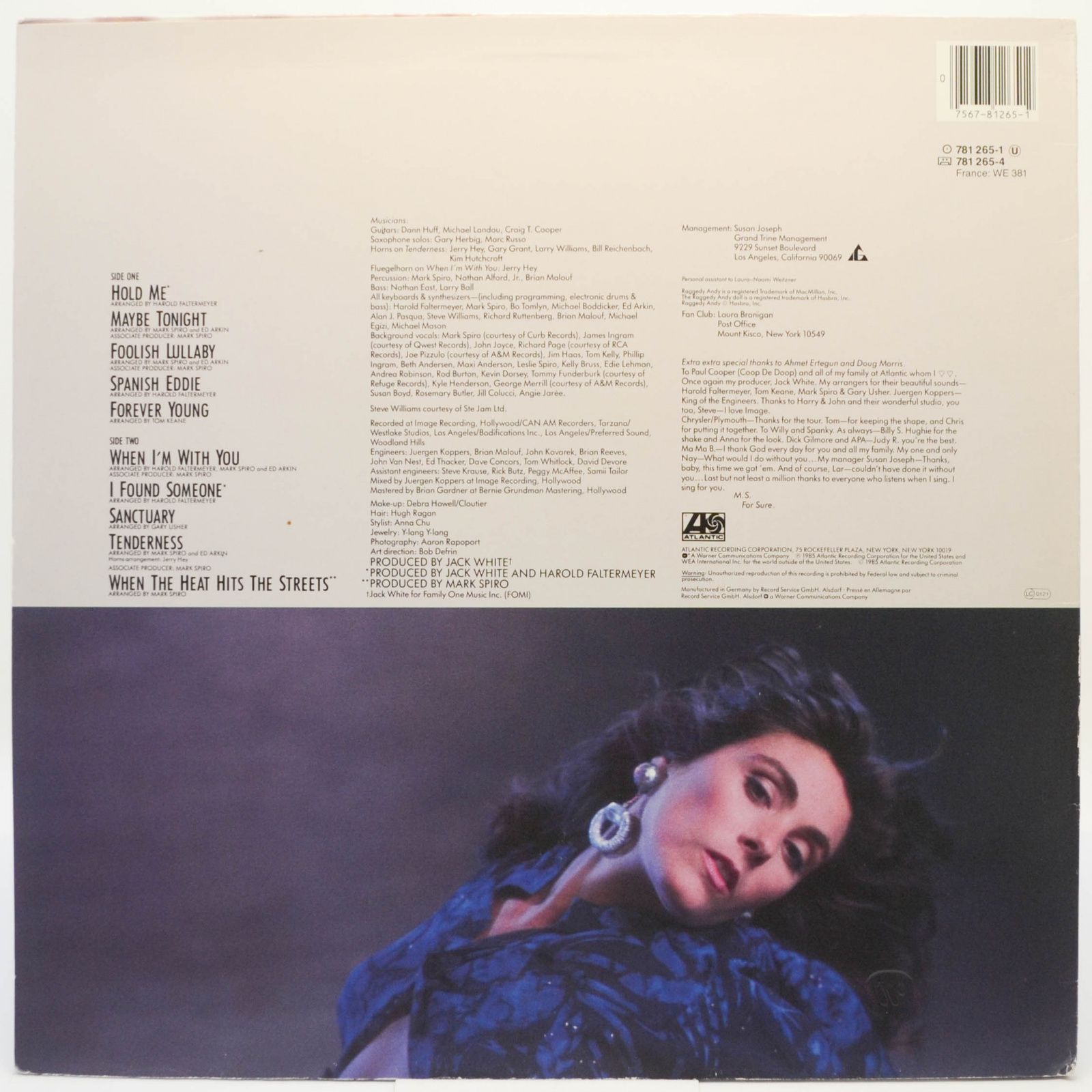 Laura Branigan — Hold Me, 1985