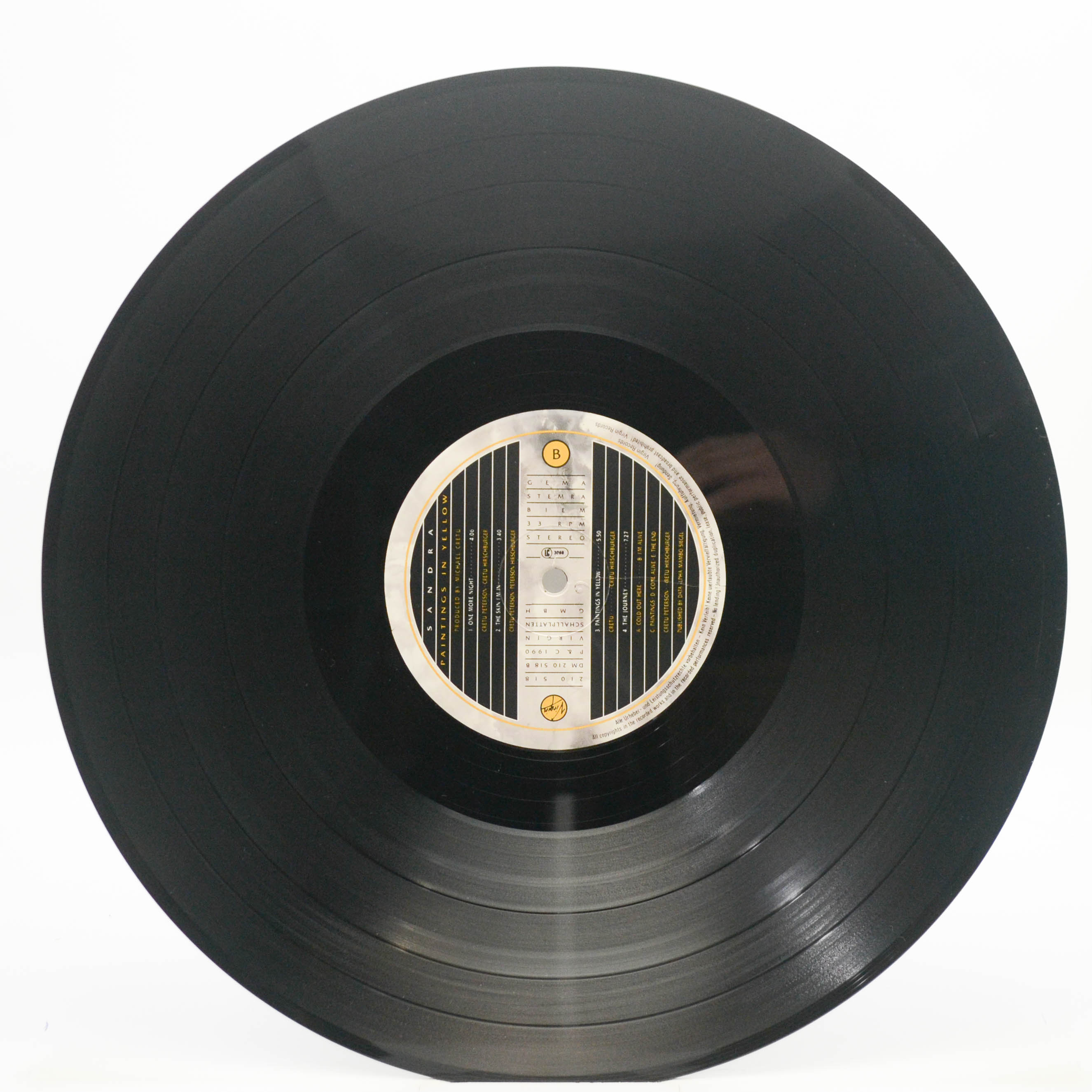 Sandra — Paintings In Yellow, 1990