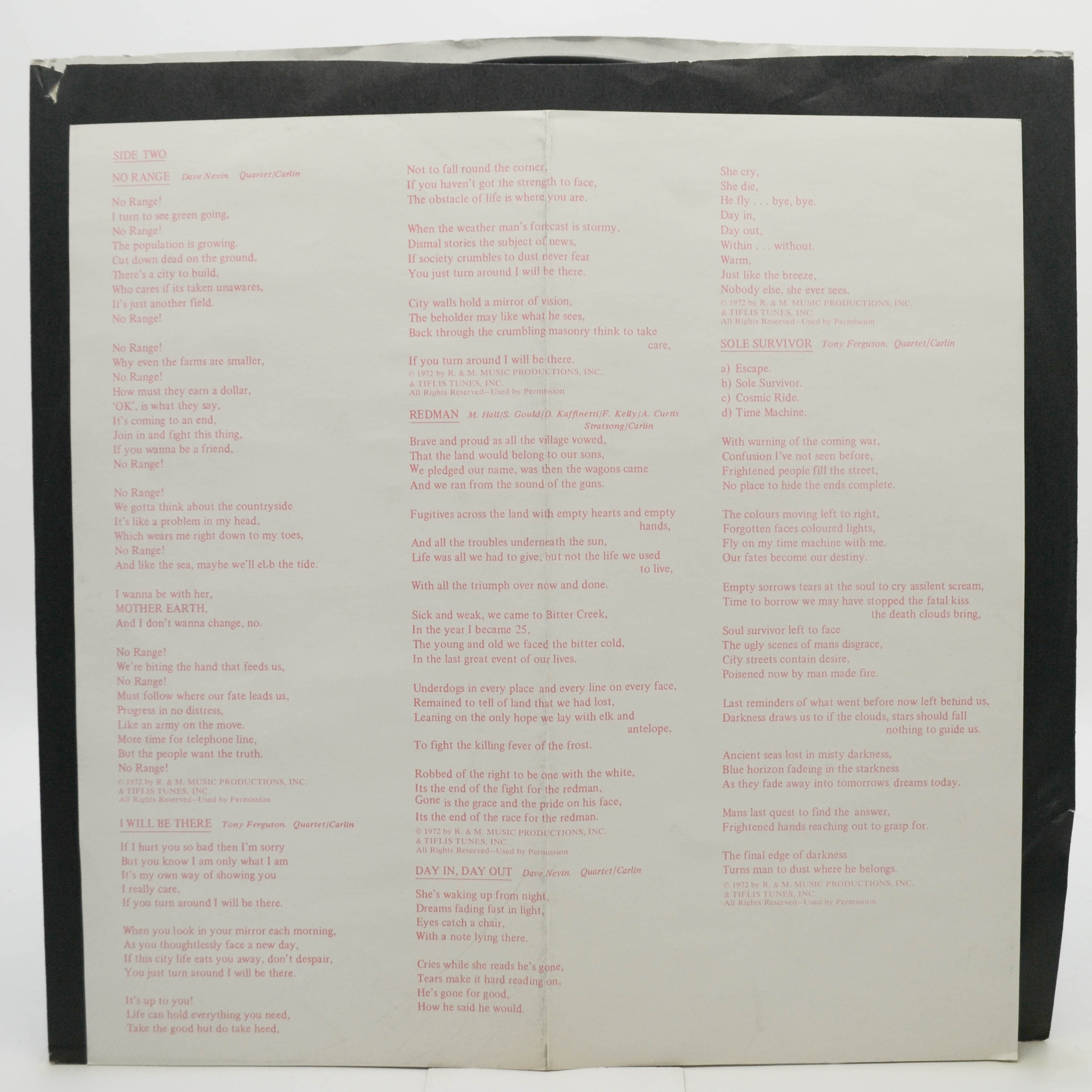 Виниловая пластинка Capability Brown — From Scratch (USA), 1972