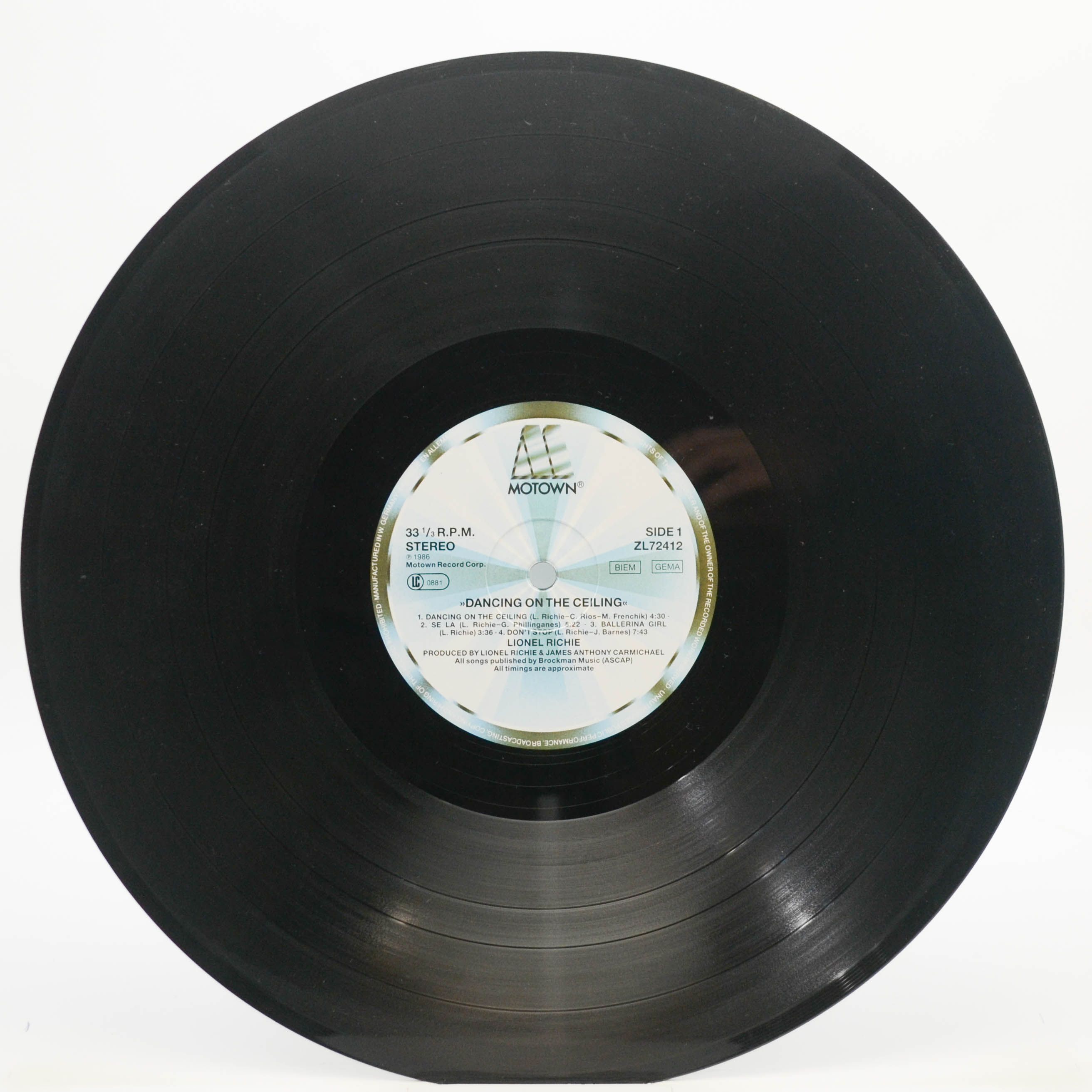 Lionel Richie — Dancing On The Ceiling, 1986