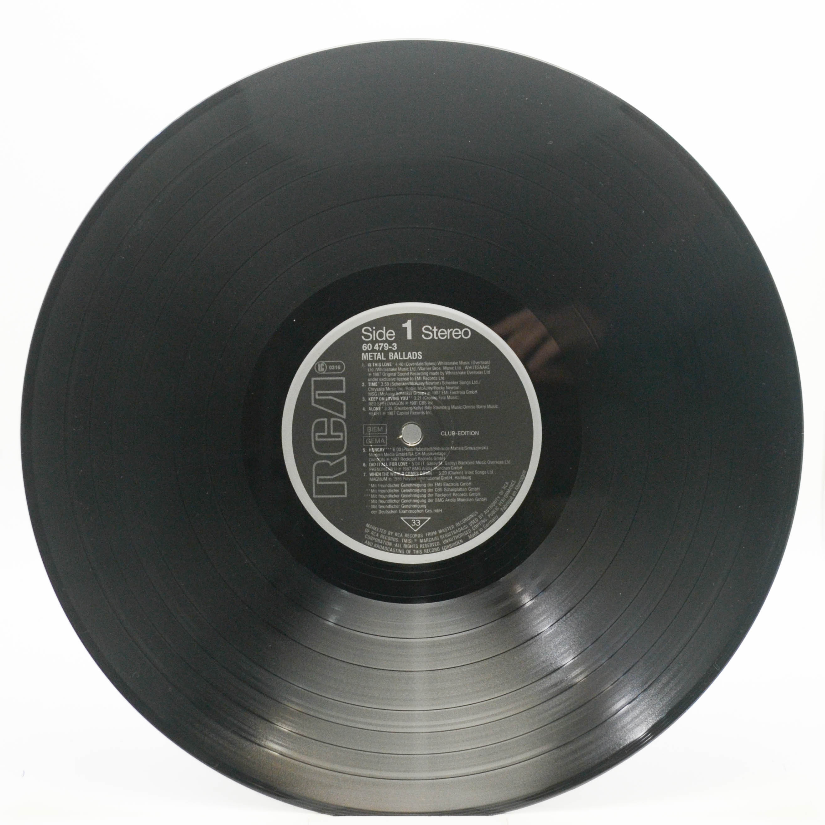 Various — Metal Ballads, 1988