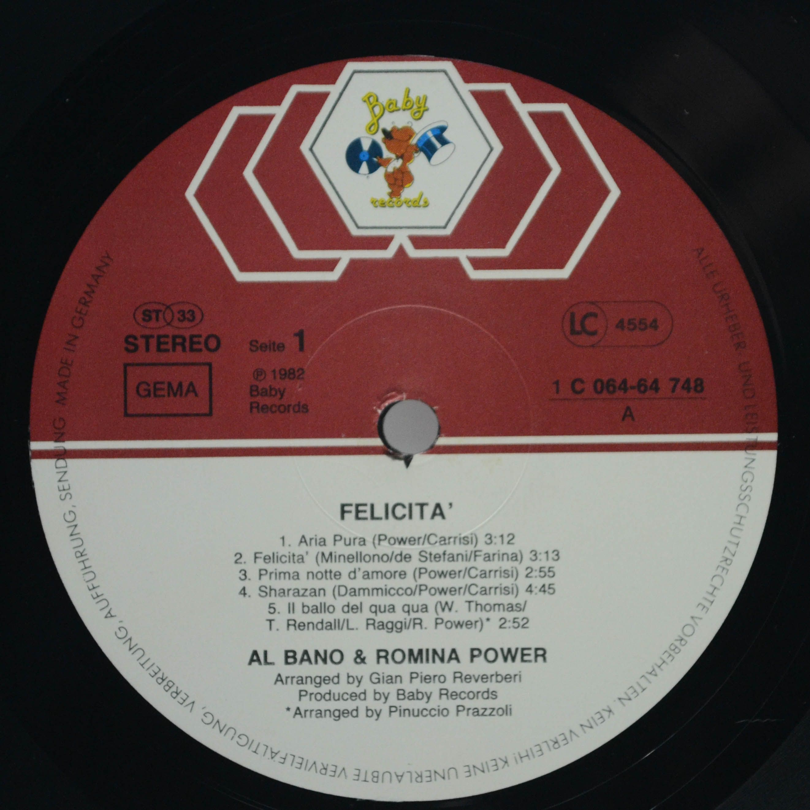 Al Bano & Romina Power — Felicità, 1982