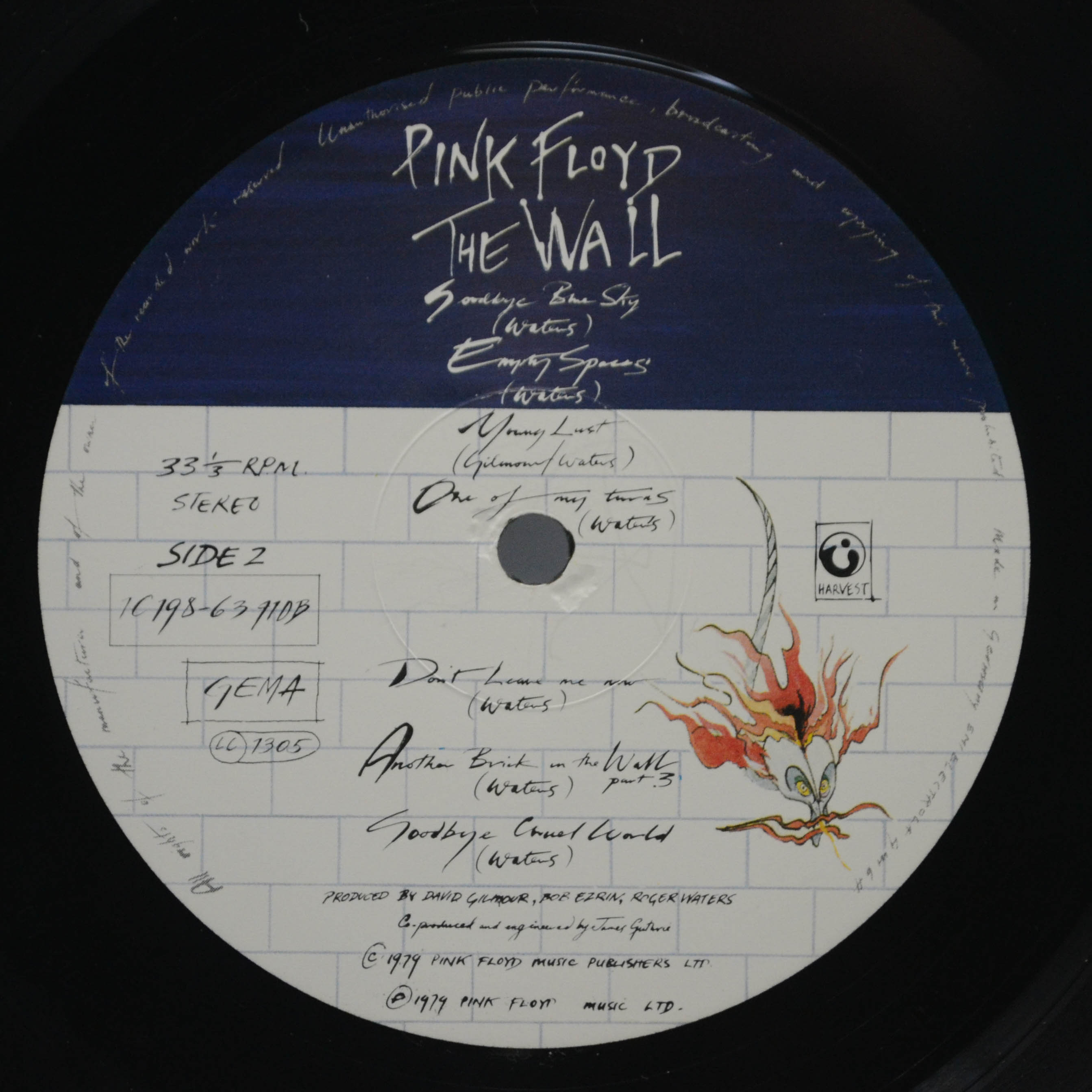 Pink Floyd — The Wall (2LP), 1979