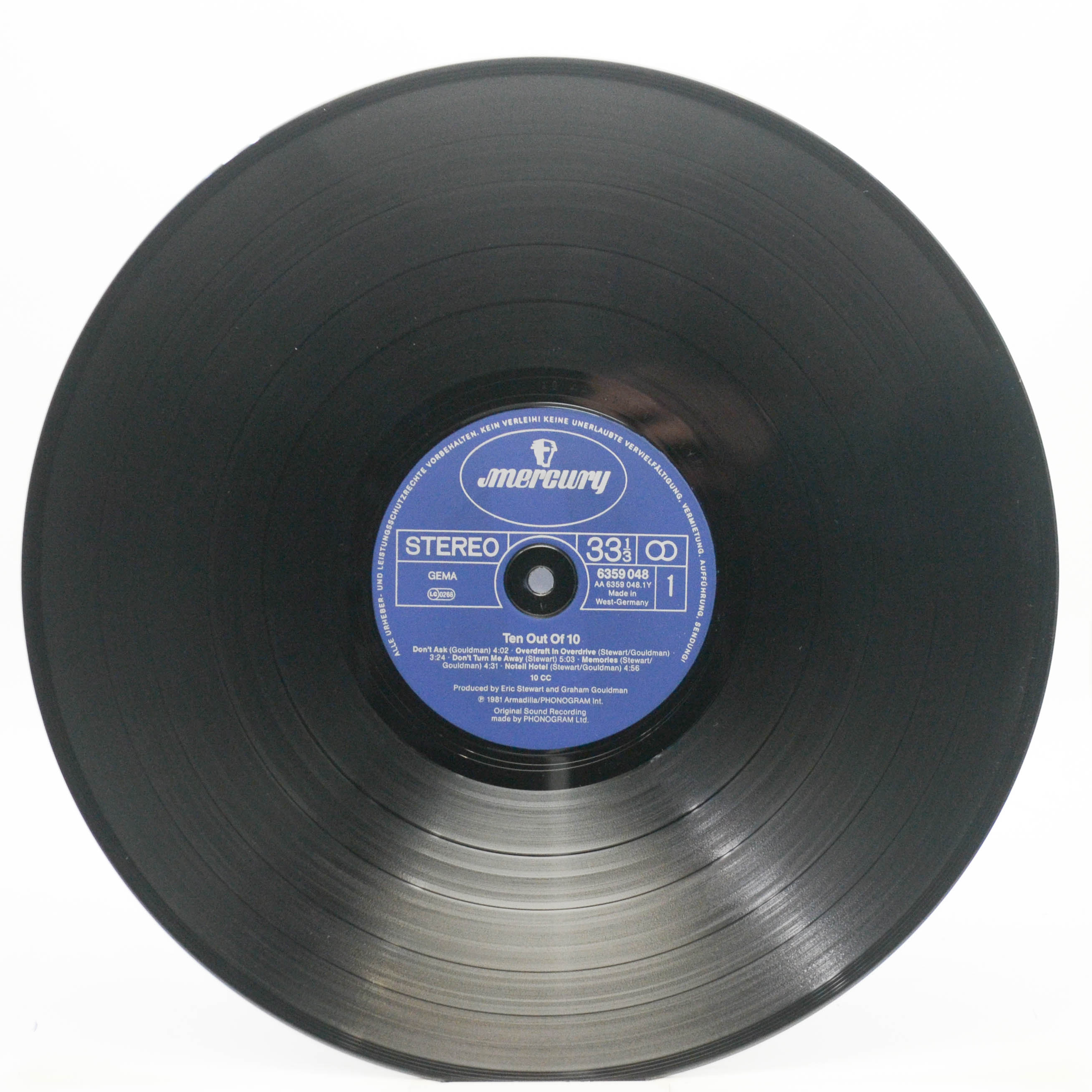 10cc — Ten Out Of 10, 1981