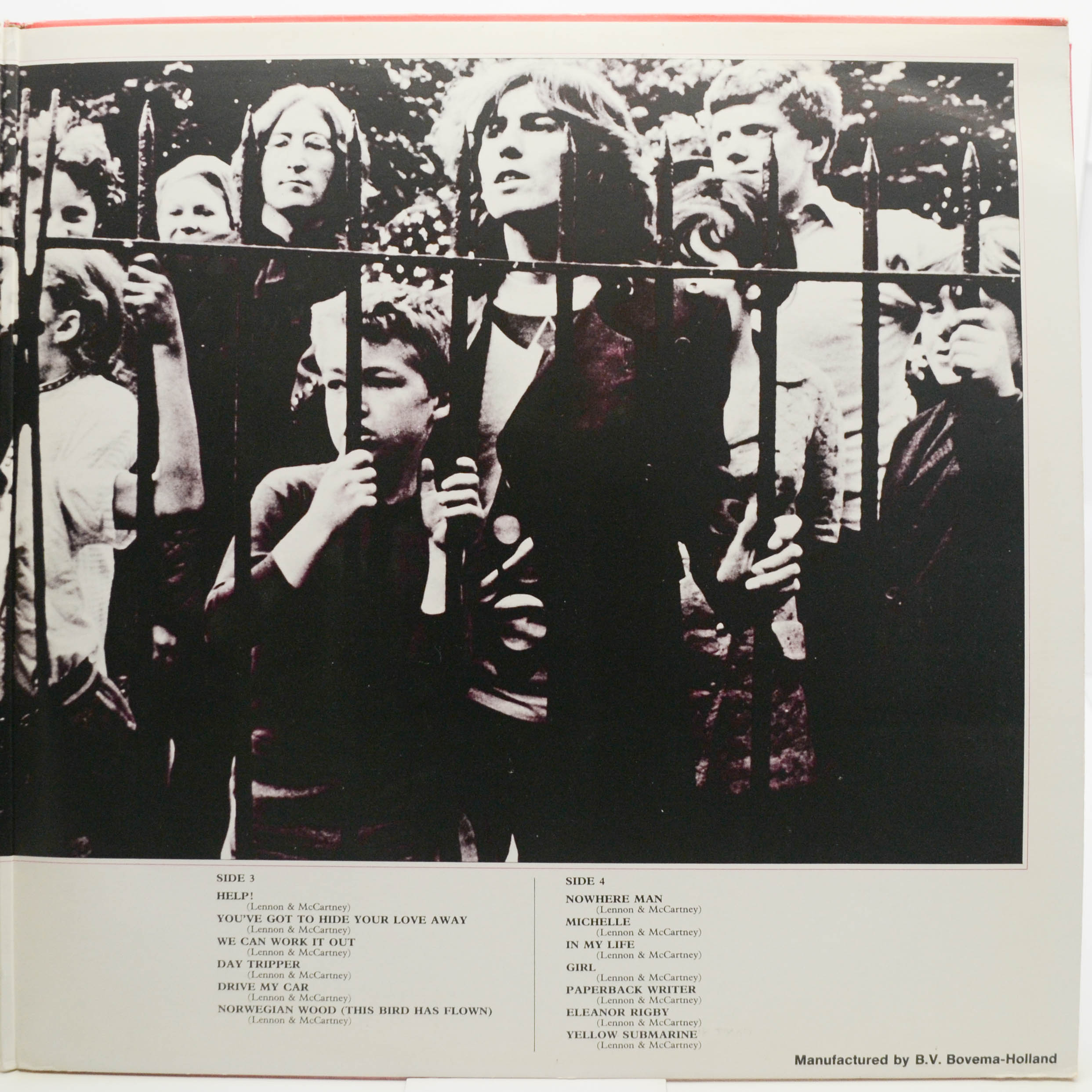 Виниловая пластинка The Beatles — 1962 - 1966 (2LP), 1973