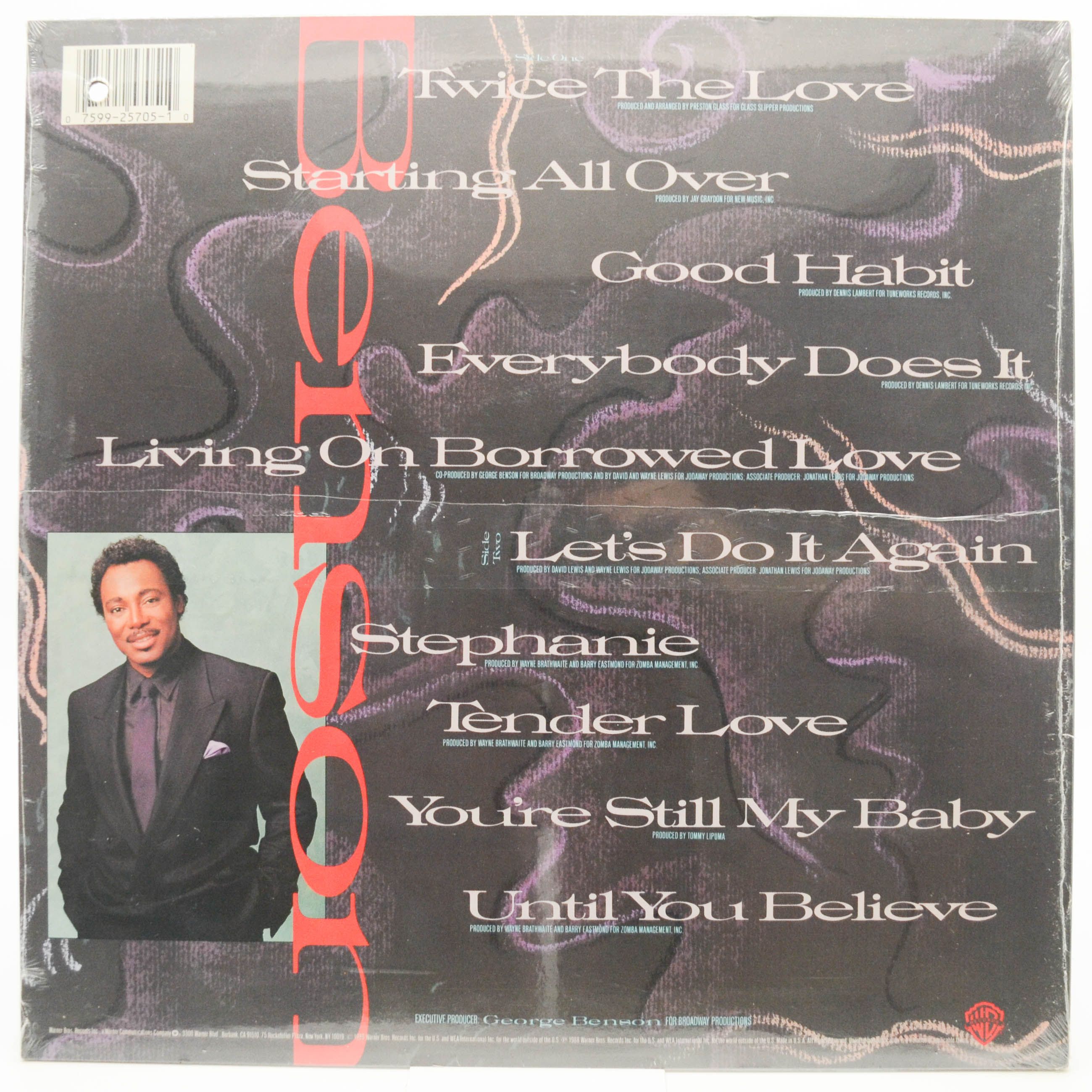 George Benson — Twice The Love, 1988