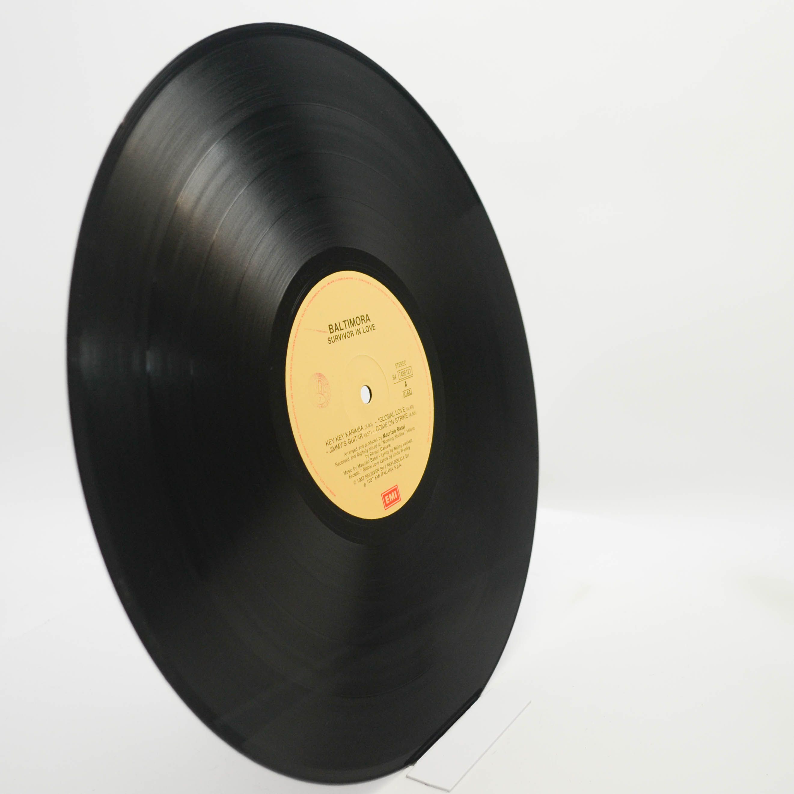 Baltimora — Survivor In Love (1-st, Italy), 1987