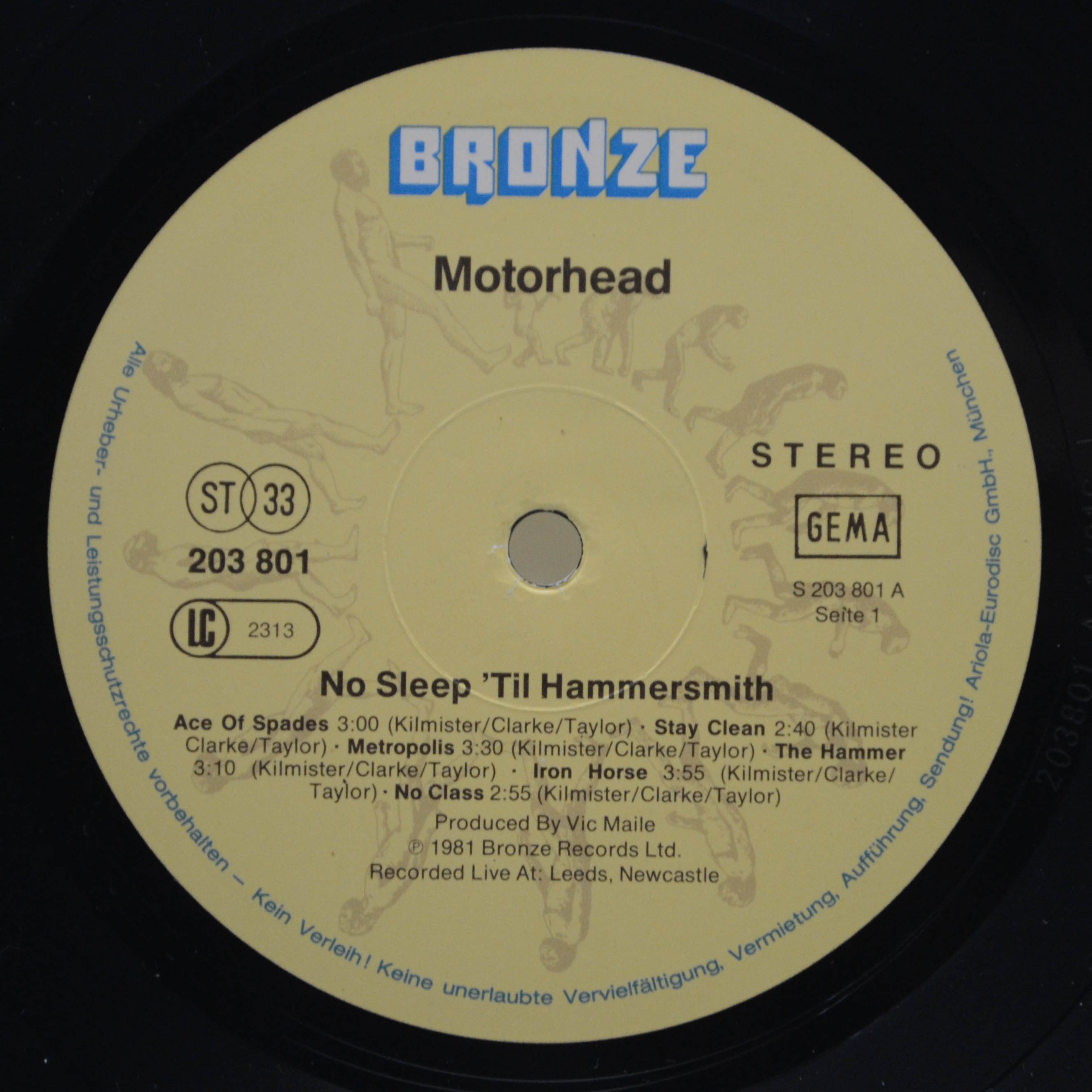 Motörhead — No Sleep 'til Hammersmith, 1981