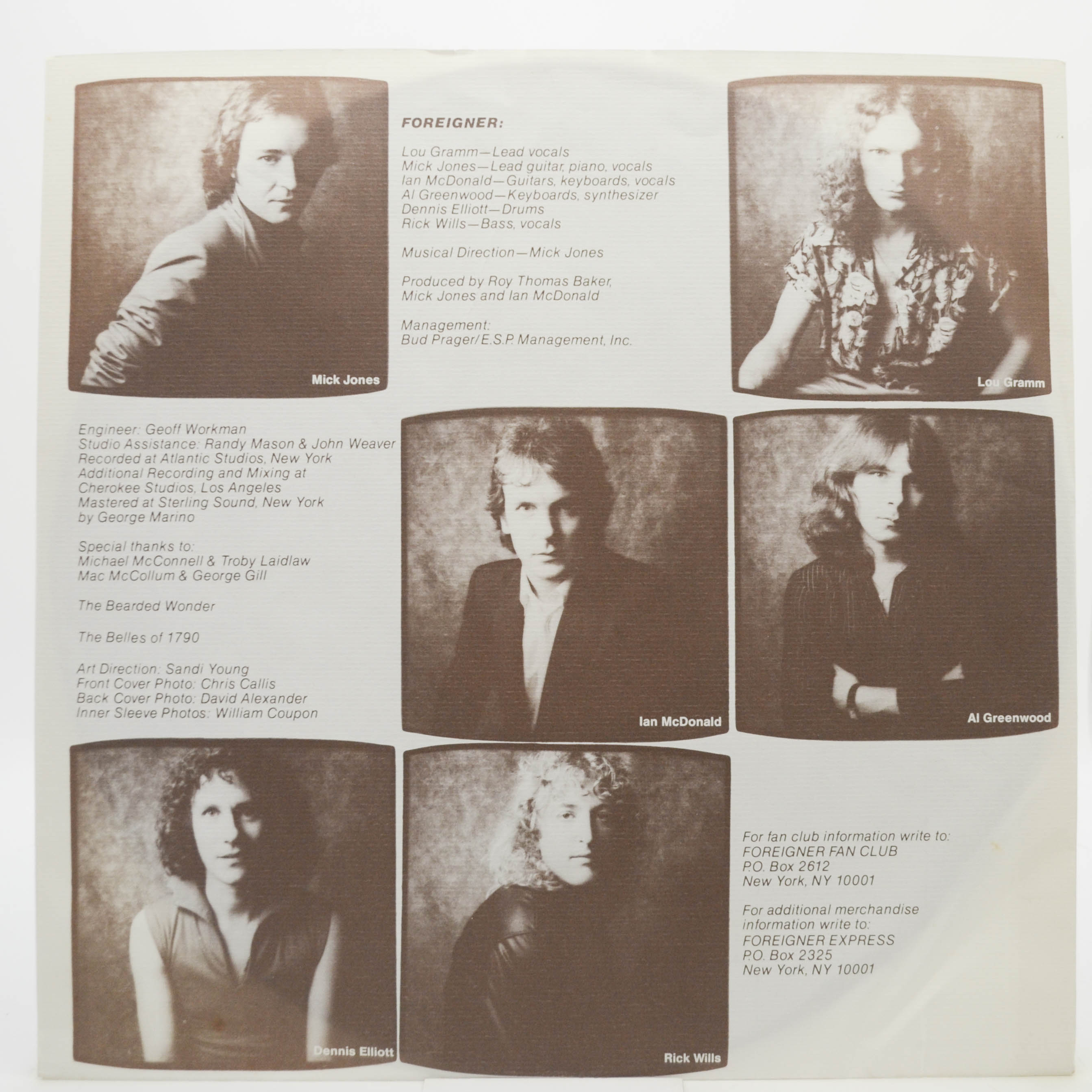 Foreigner — Head Games, 1979