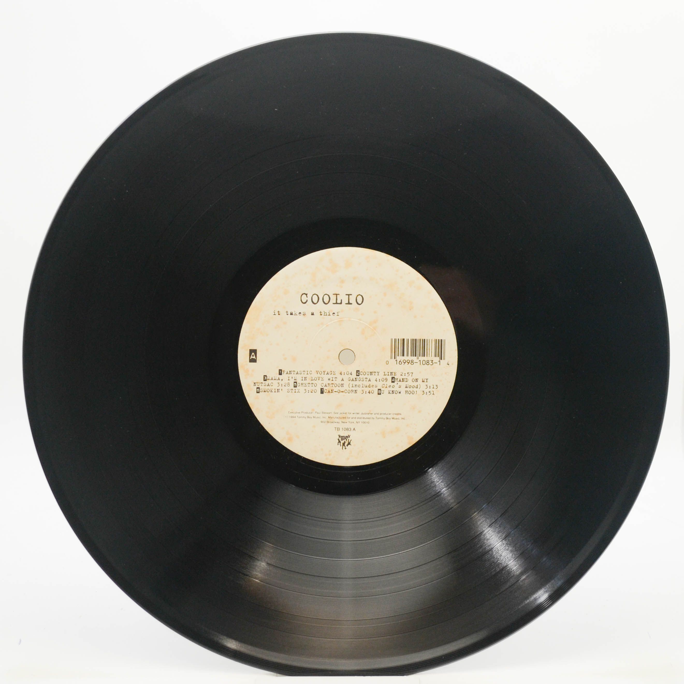 Виниловая пластинка Coolio — It Takes A Thief (1-st, USA), 1994