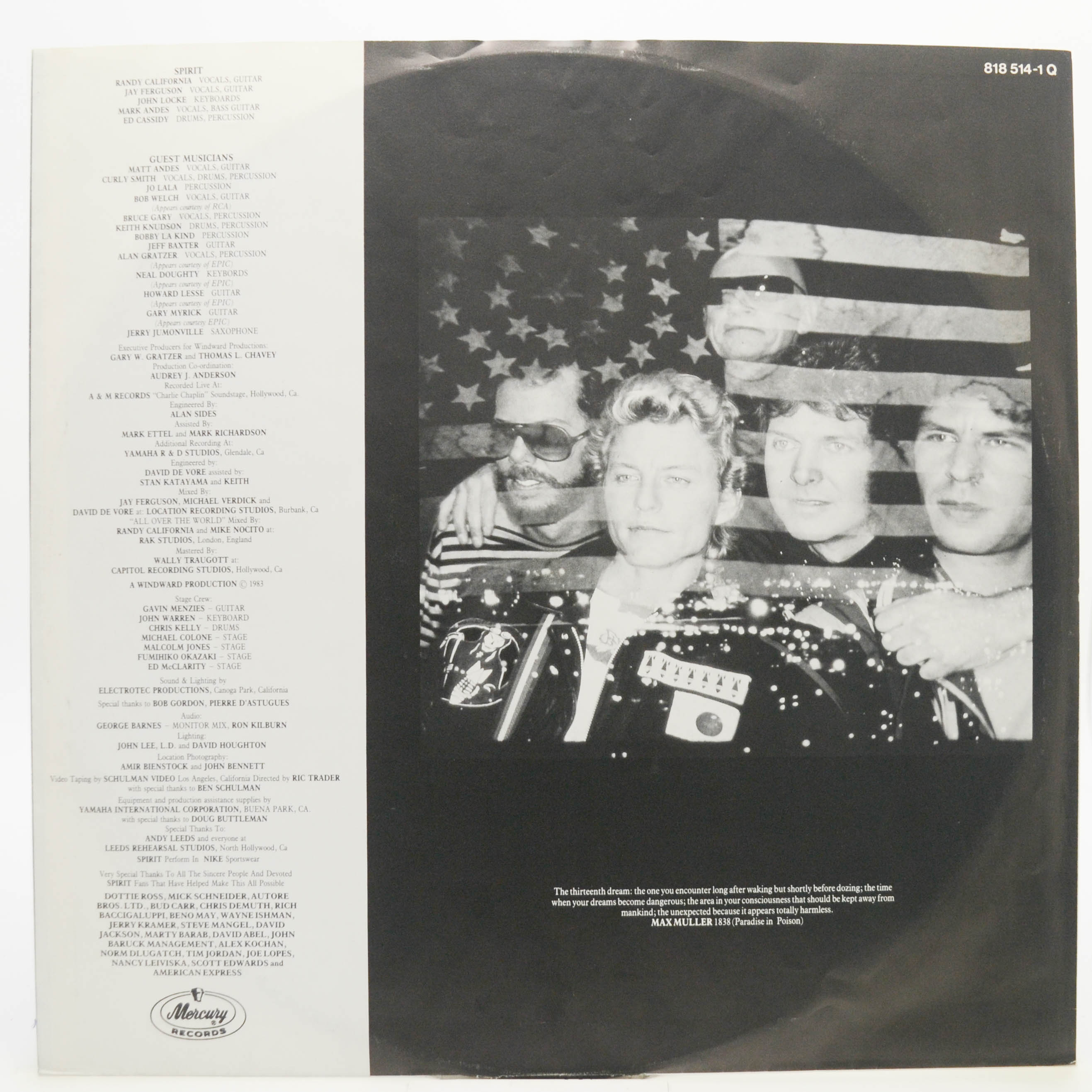 Spirit — The Thirteenth Dream, 1984