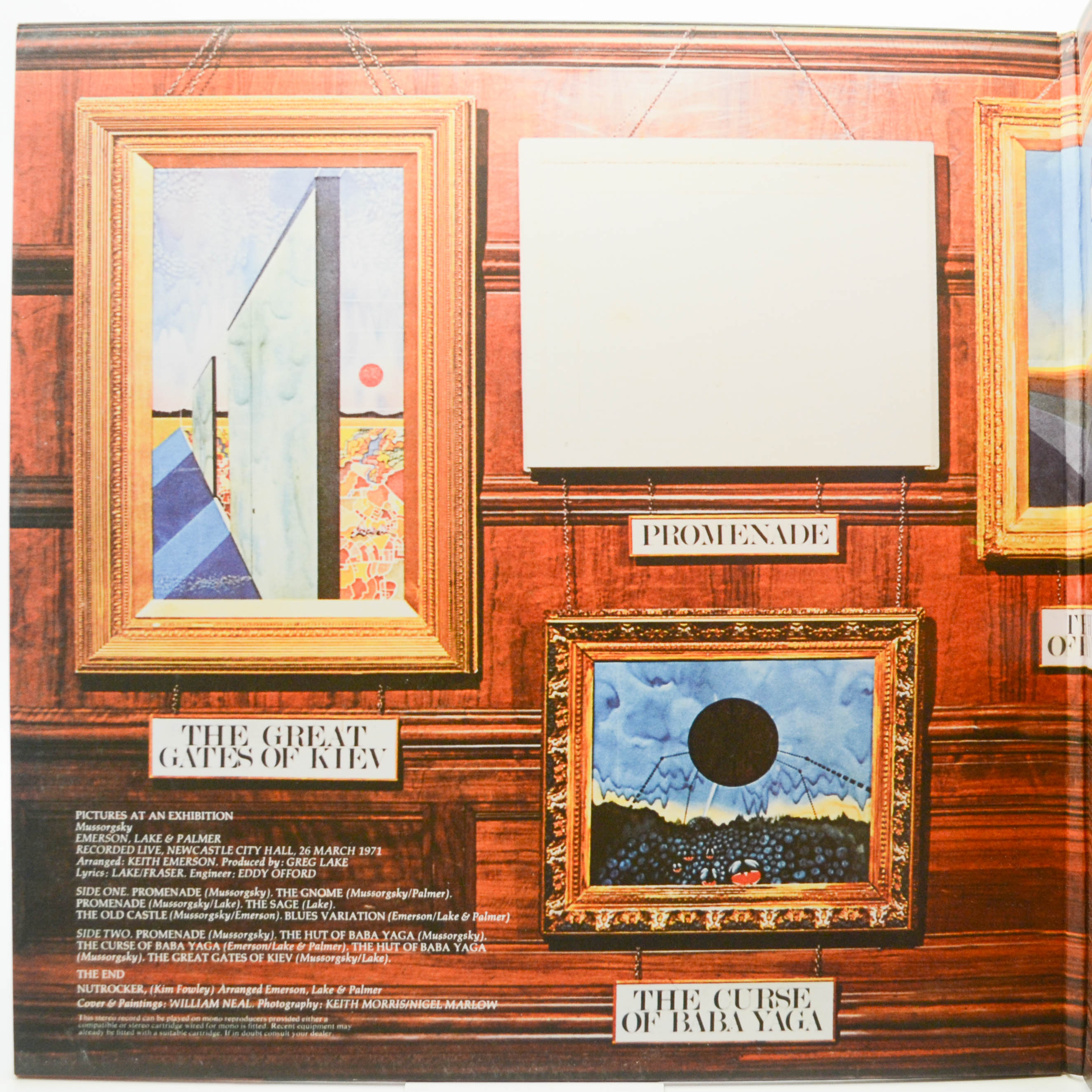 Emerson, Lake & Palmer — Pictures At An Exhibition, 1970