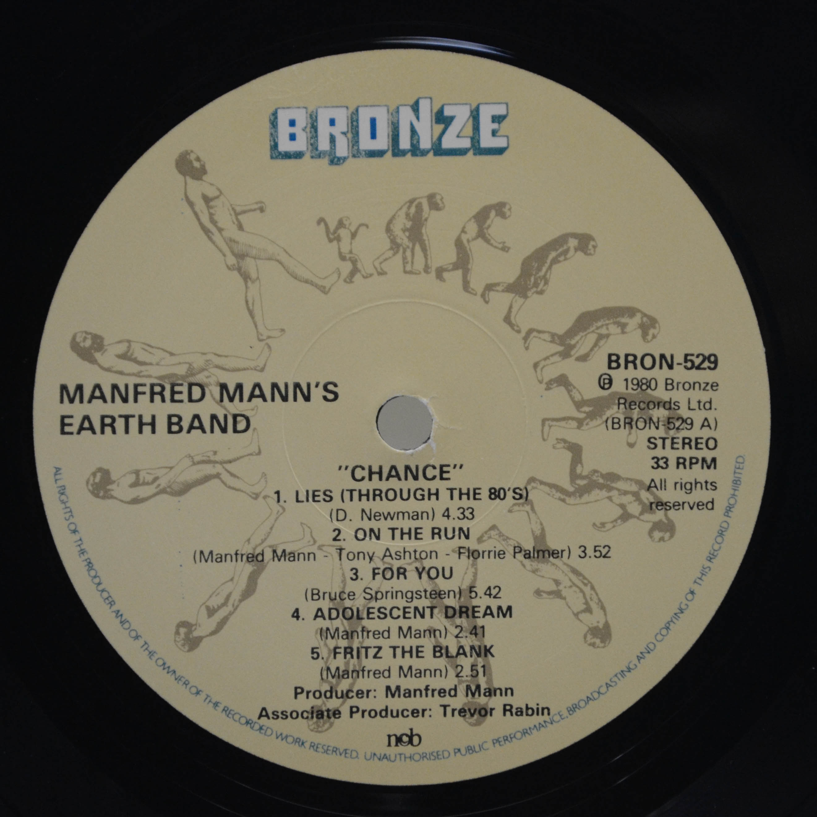 Manfred Mann's Earth Band — Chance, 1980
