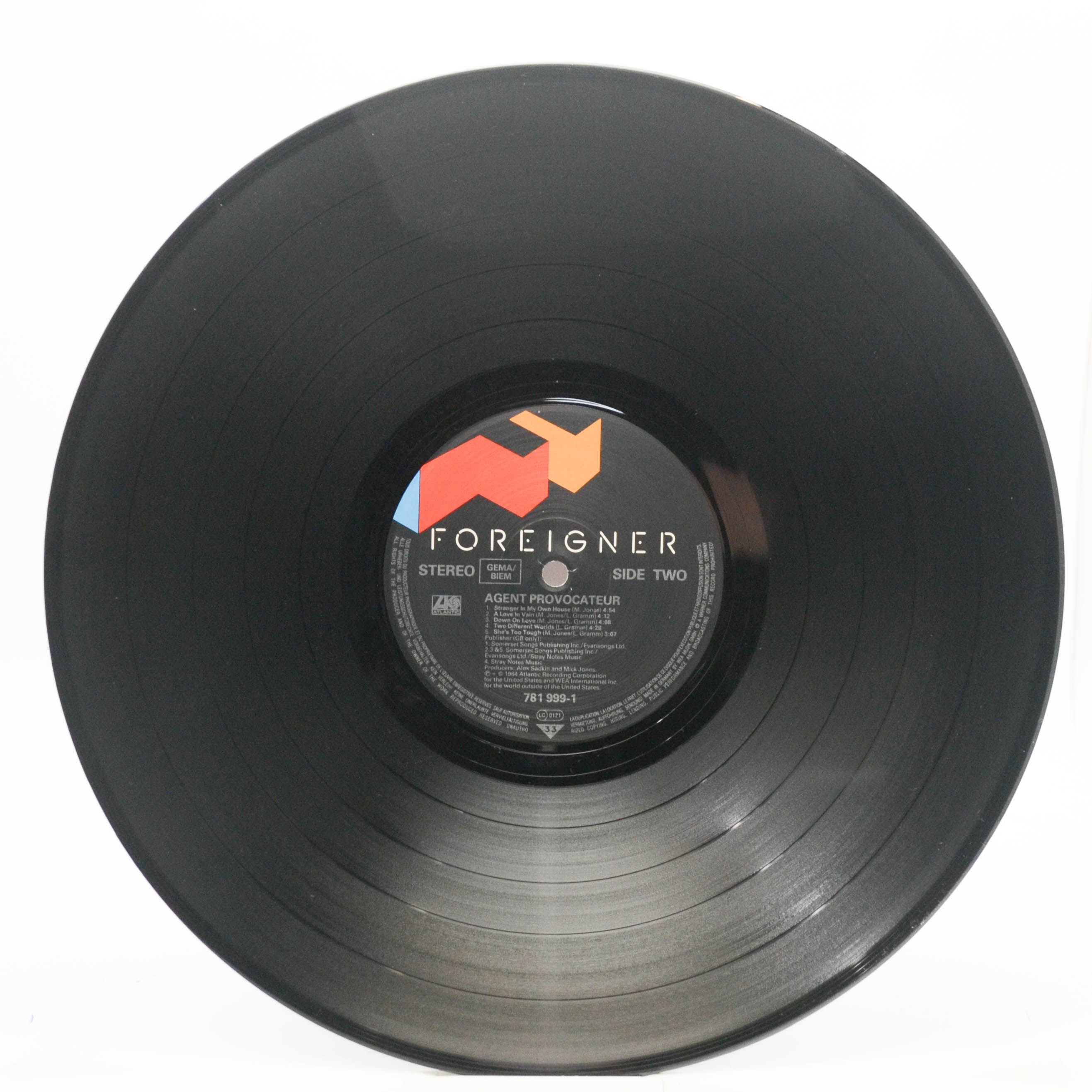 Foreigner — Agent Provocateur, 1984