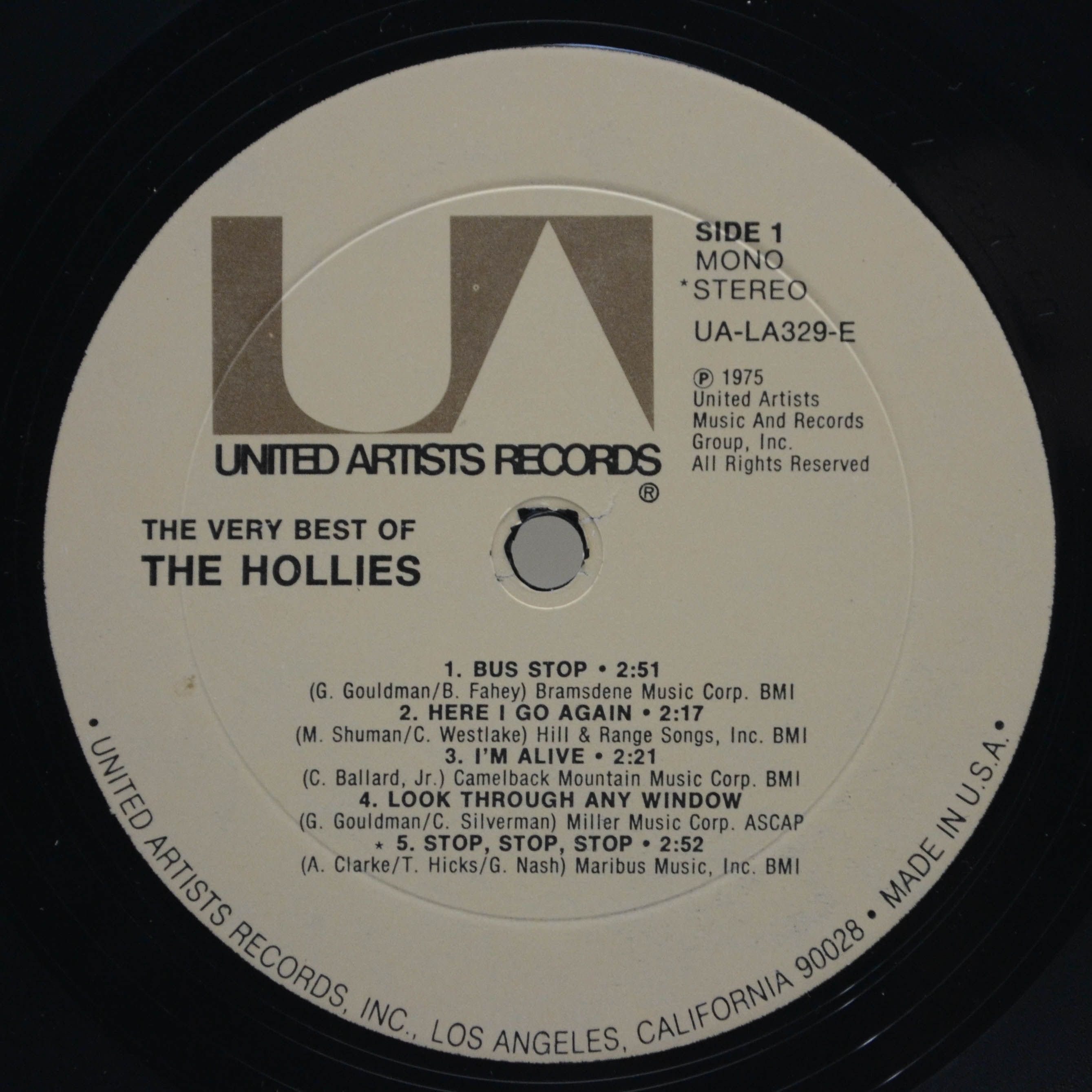 Hollies — The Very Best Of The Hollies (USA), 1975