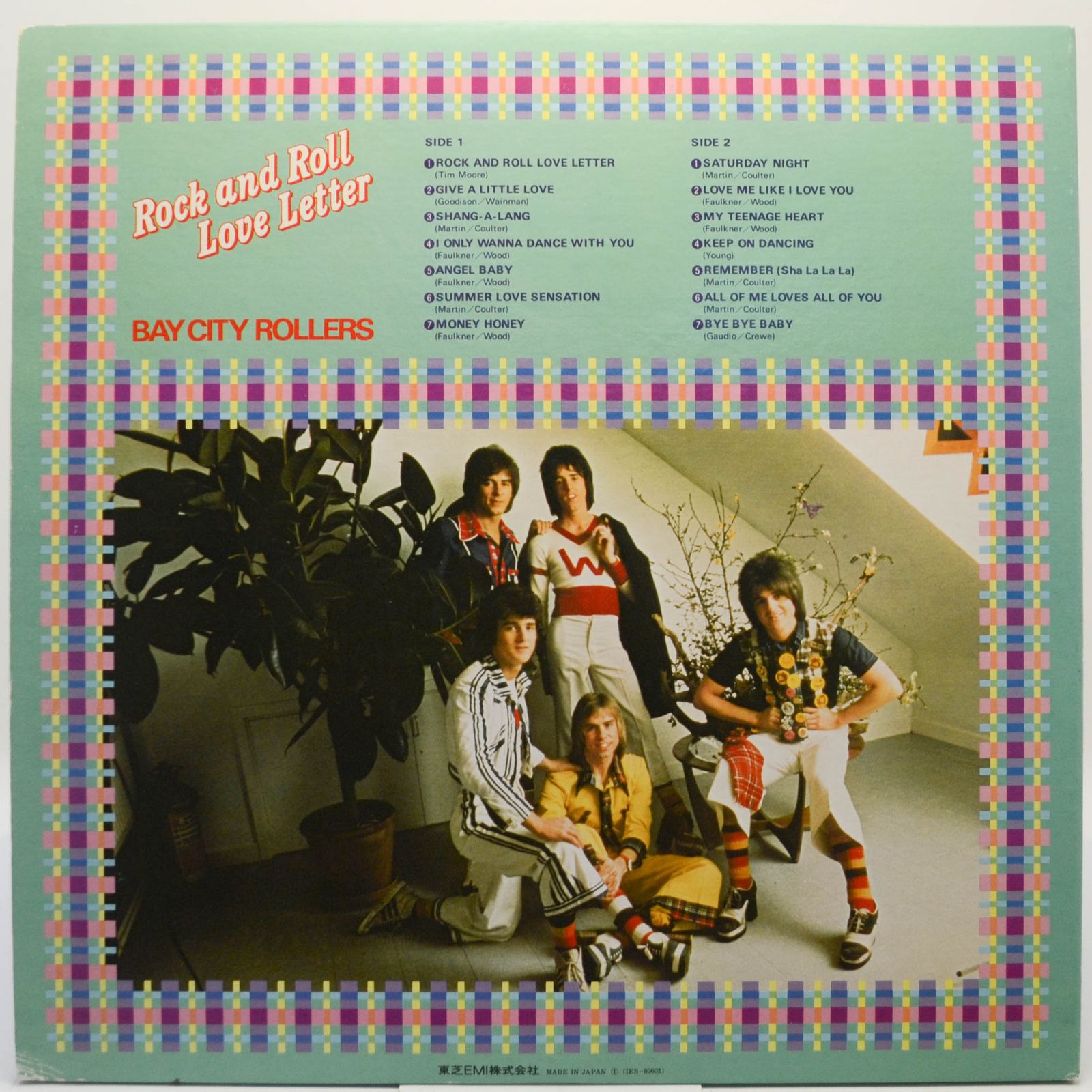 Bay City Rollers — Rock N' Roll Love Letter, 1976