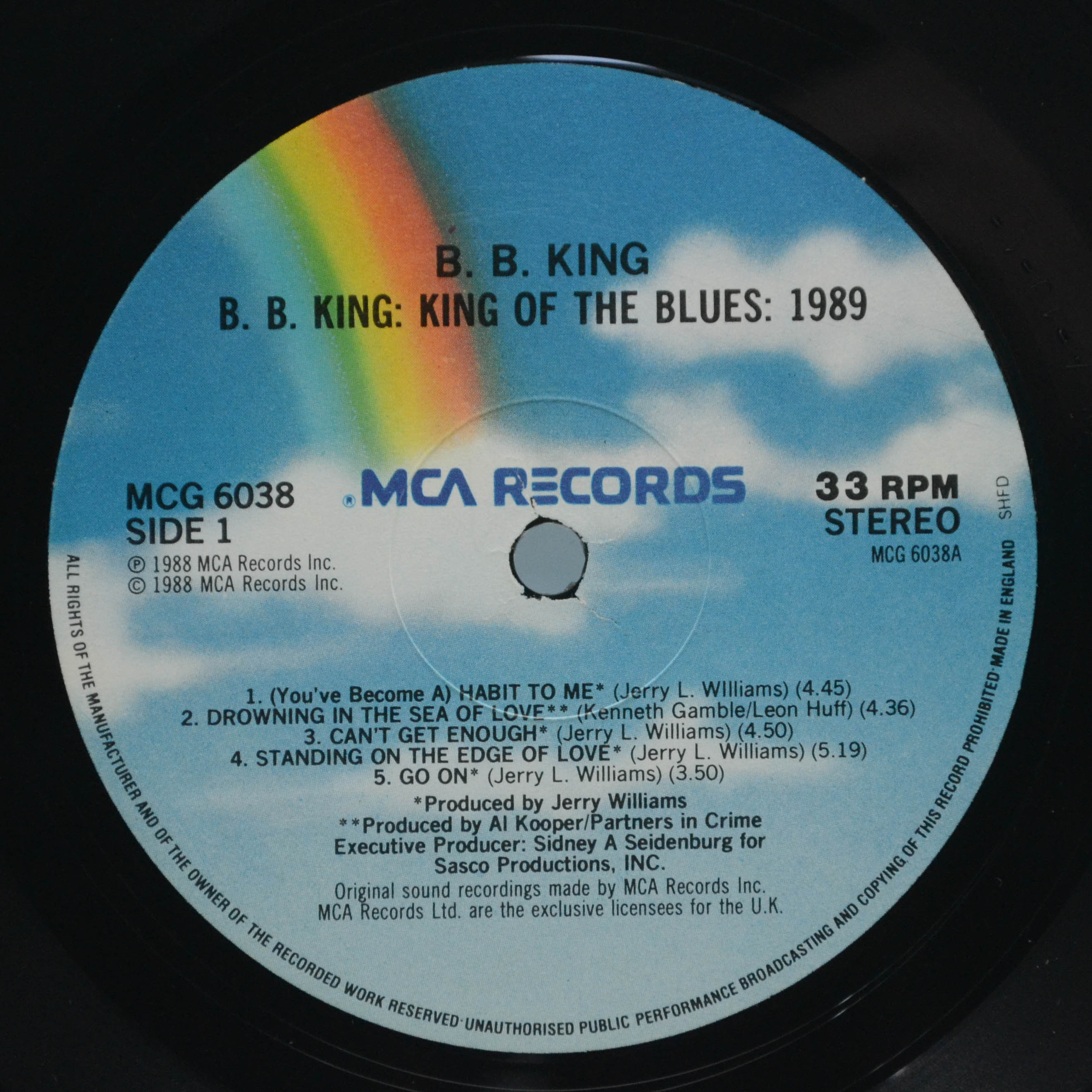B.B. King — King Of The Blues 1989, 1988