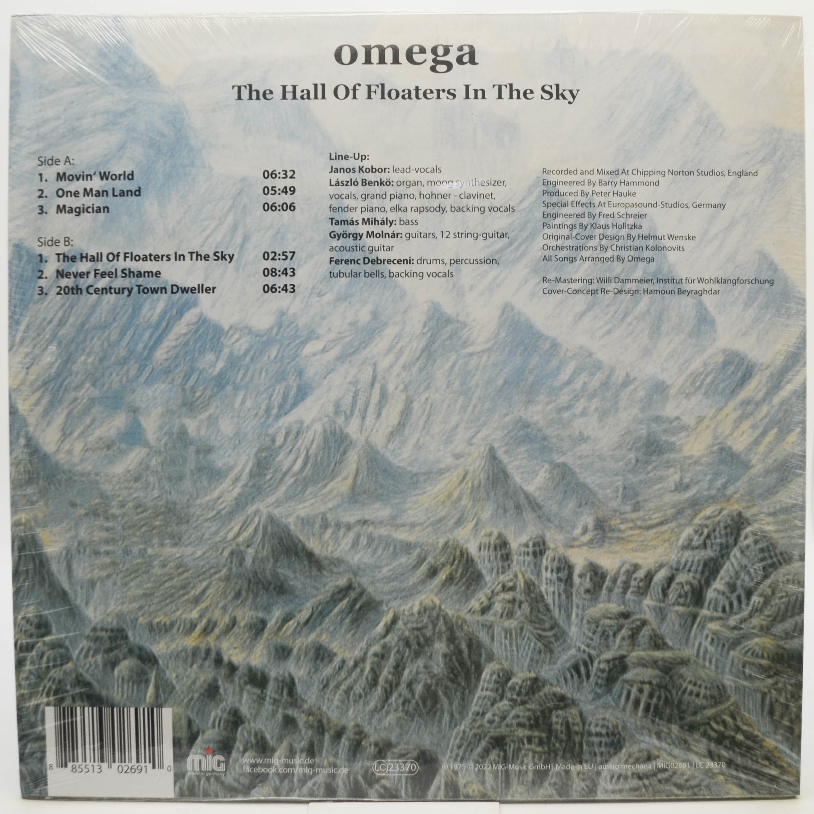 Omega — The Hall Of Floaters In The Sky, 1975