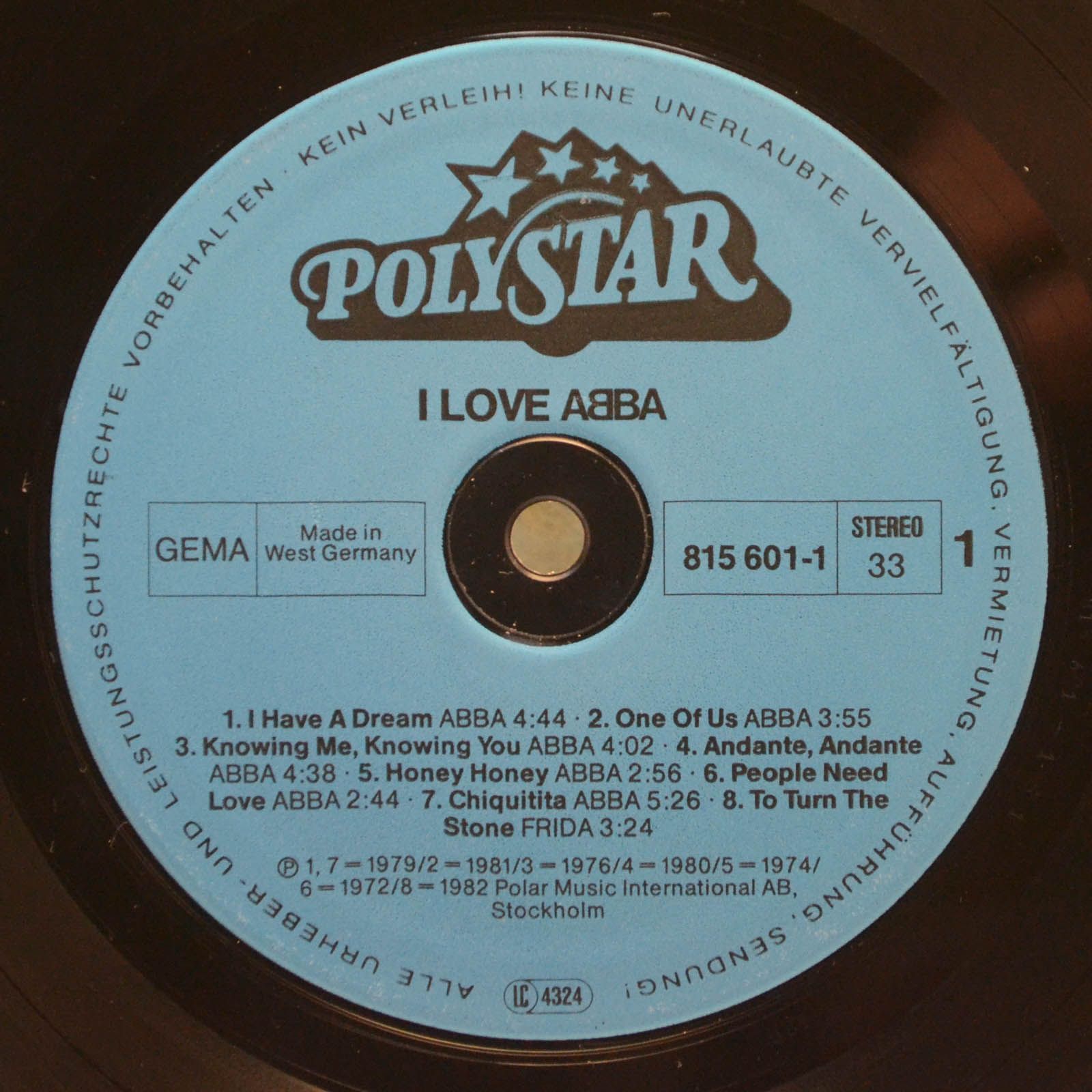 ABBA — I Love ABBA, 1983