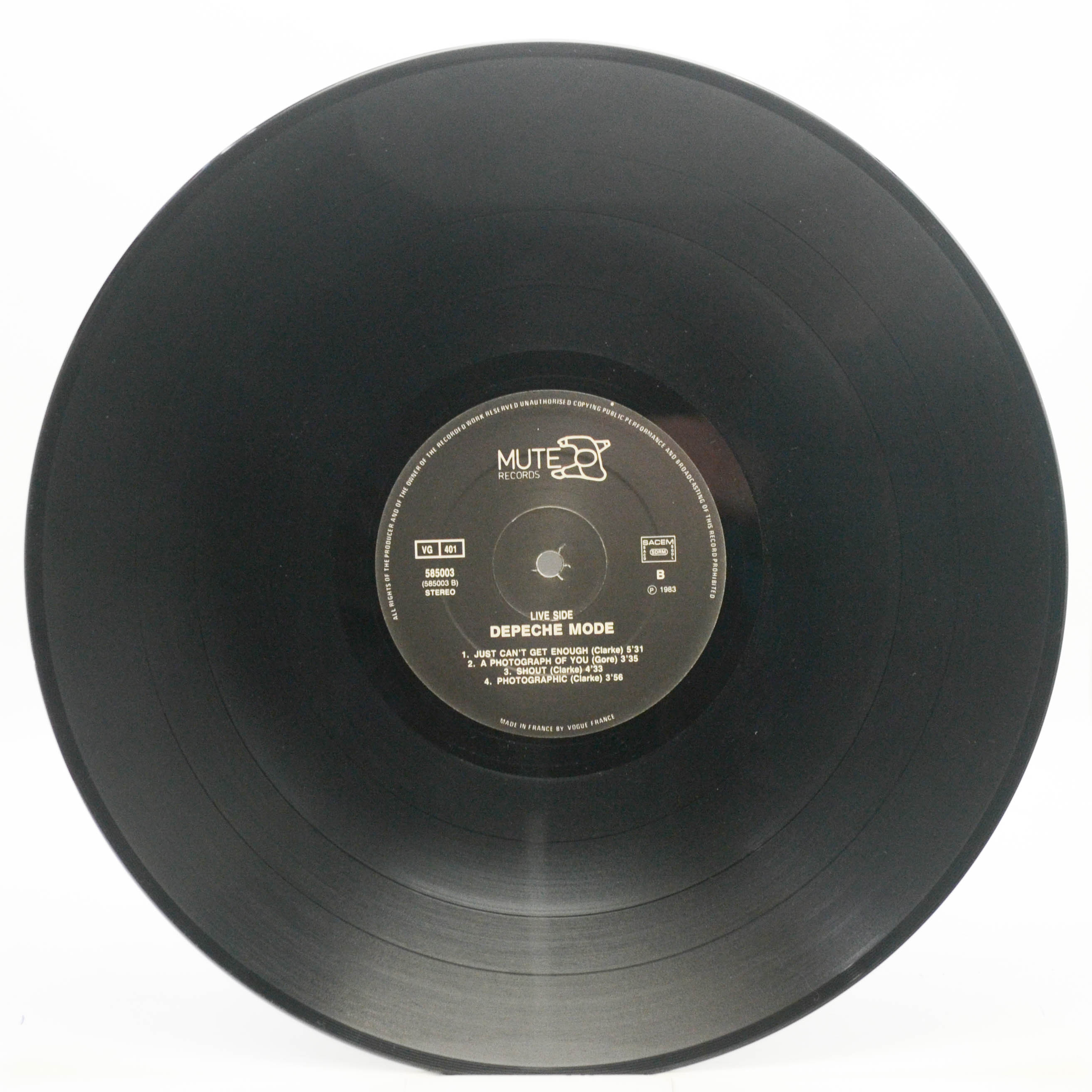 Виниловая пластинка Depeche Mode — Love In Itself∙ 2 ∙ 3 And Live Tracks, 1985