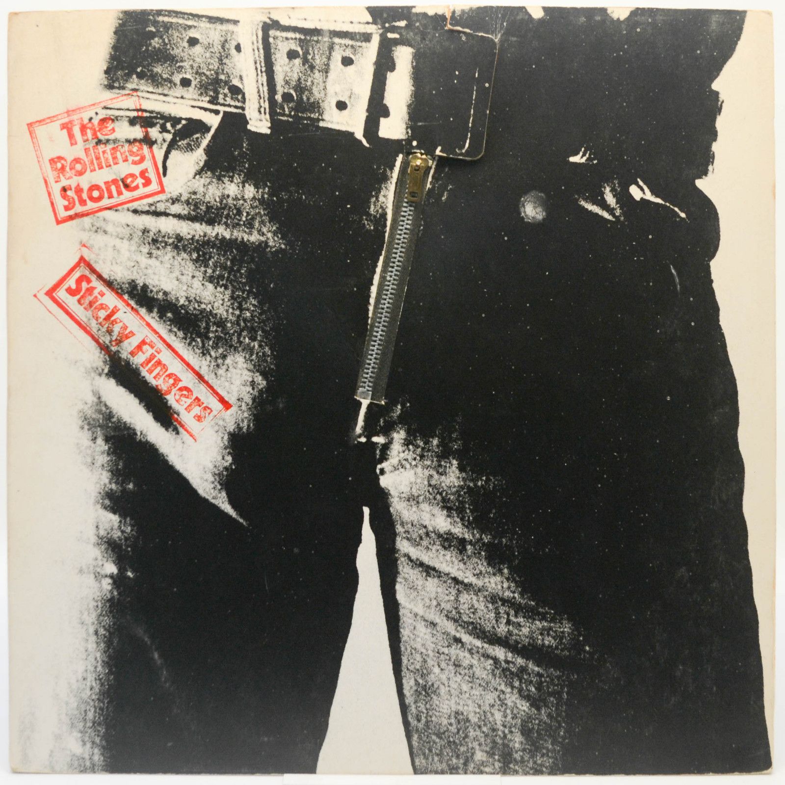 Rolling Stones — Sticky Fingers (1-st, UK, Zipper), 1971