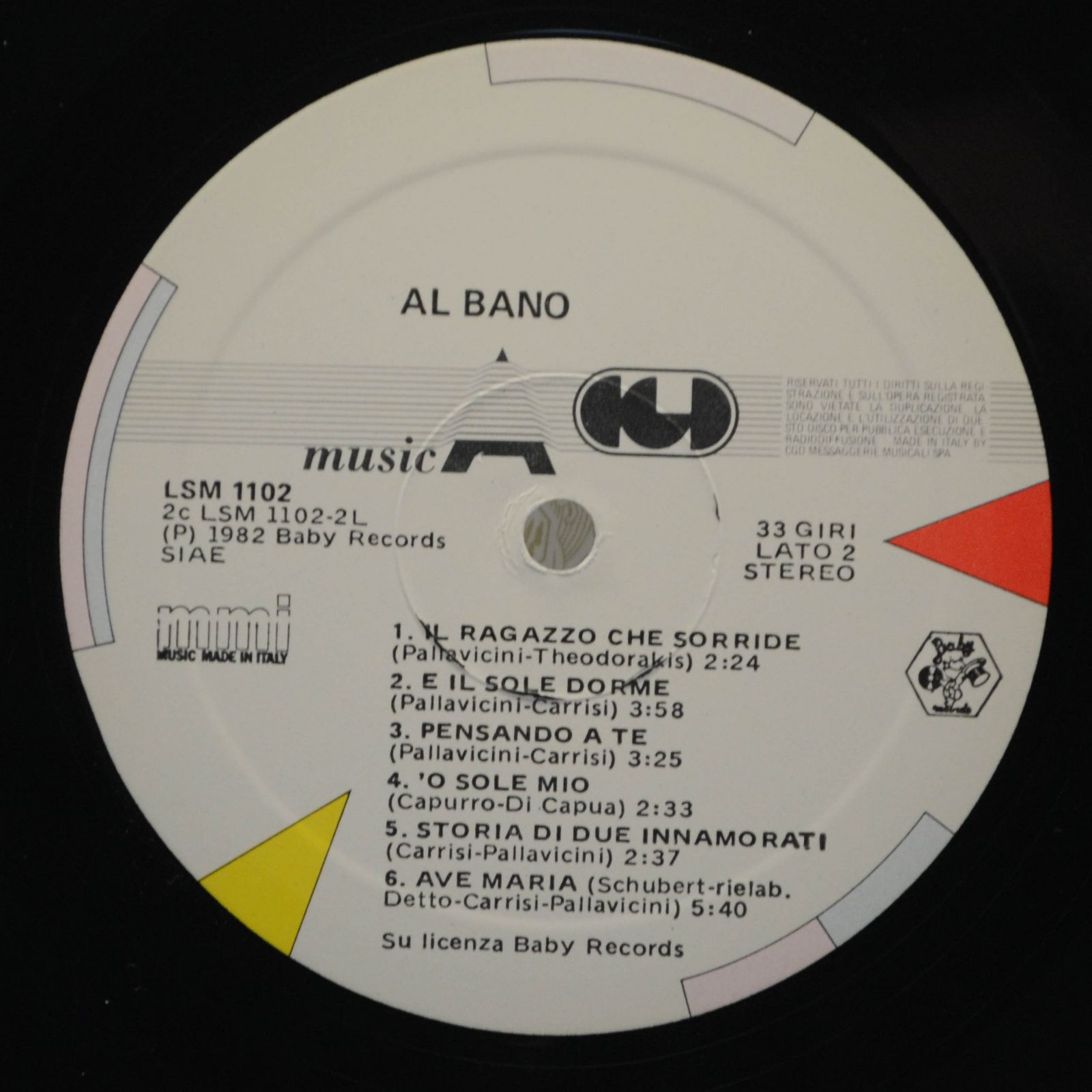 Al Bano — Al Bano (Italy), 1984