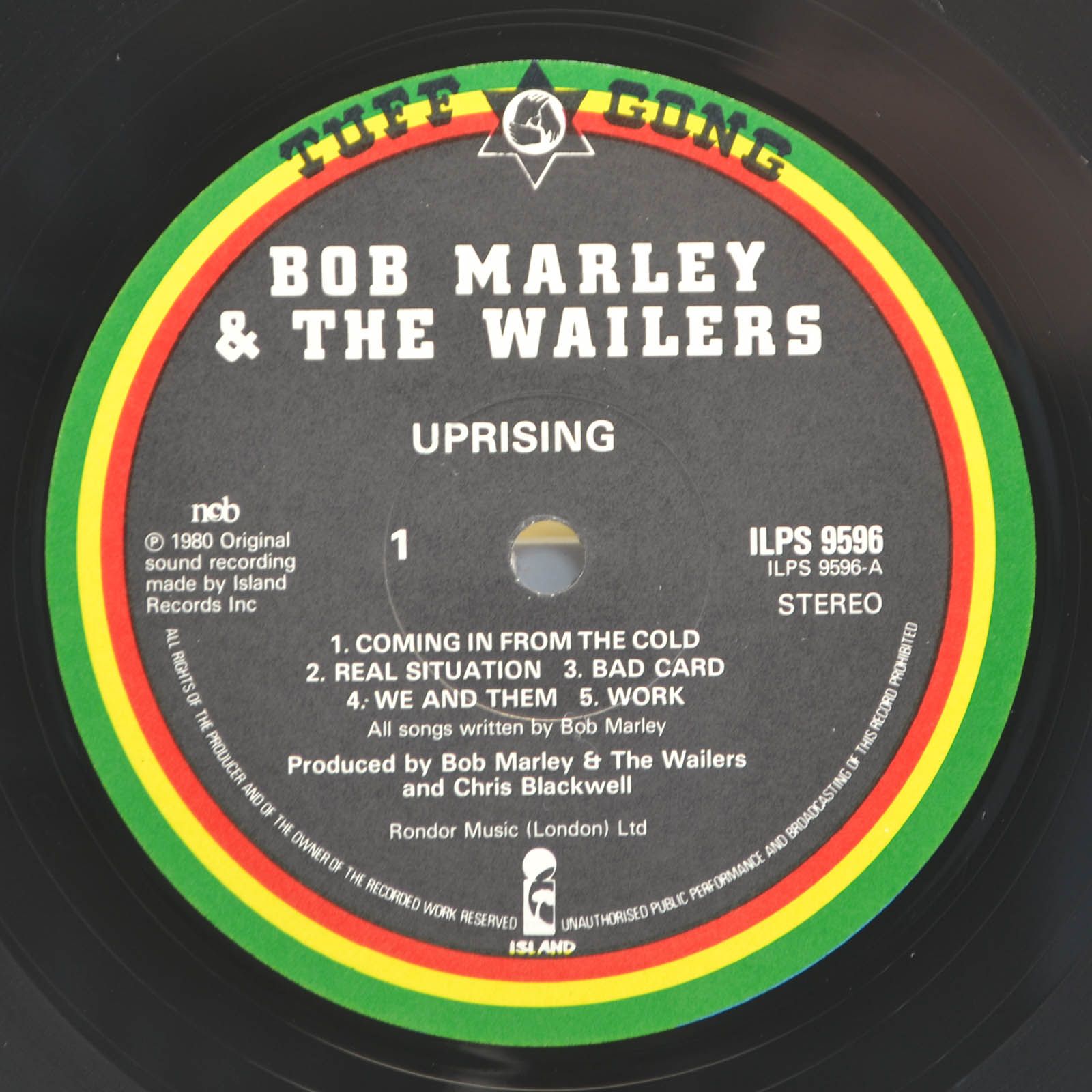 Bob Marley & The Wailers — Uprising, 1980