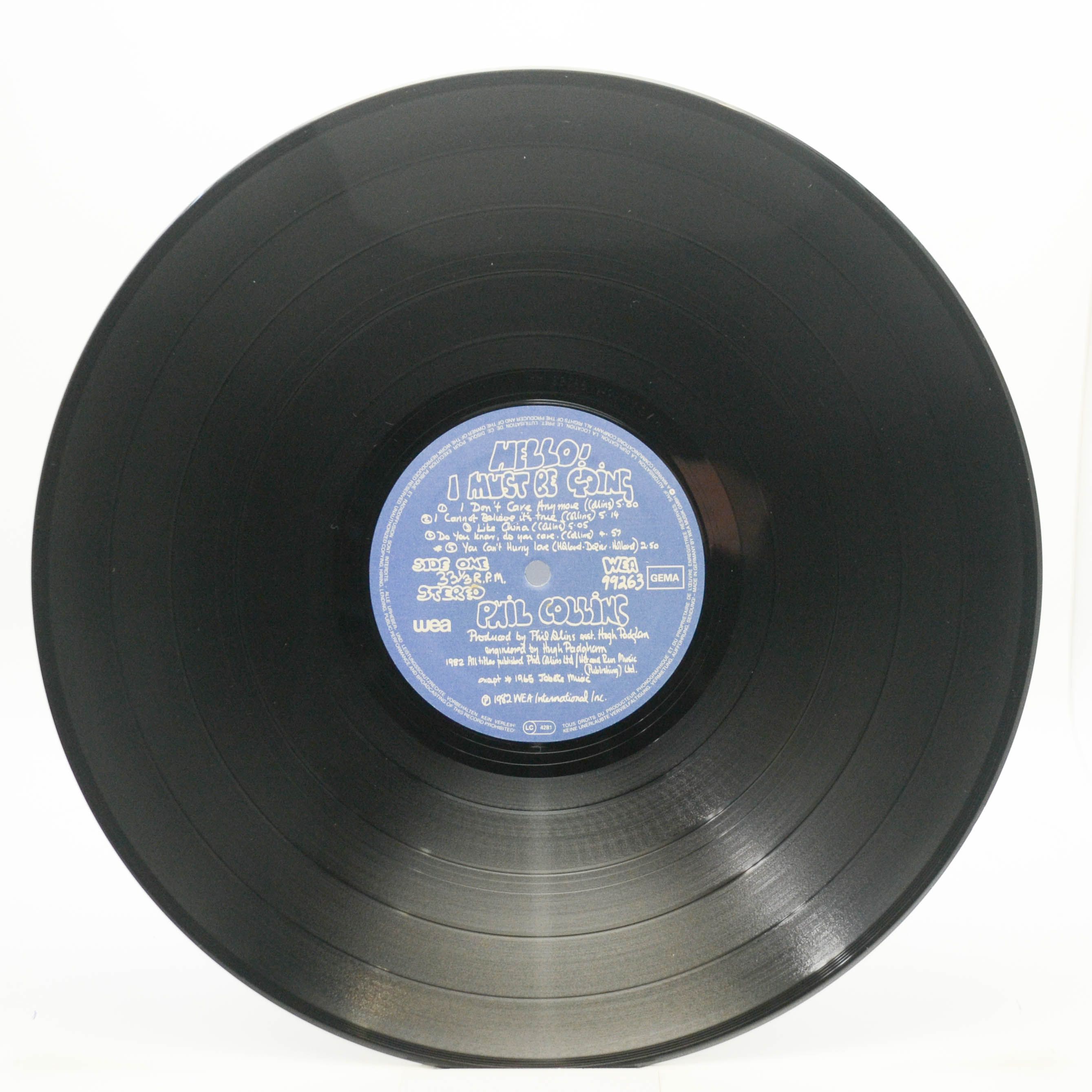 Phil Collins — Hello, I Must Be Going!, 1982