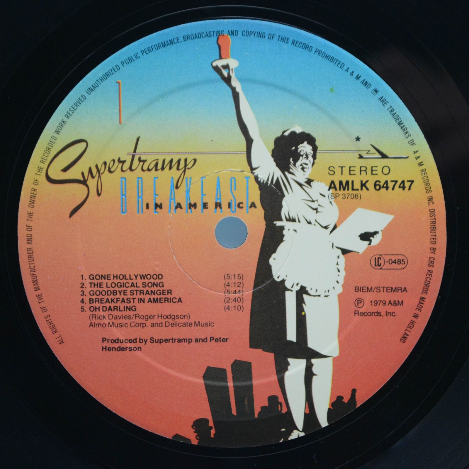 Supertramp — Breakfast In America, 1979