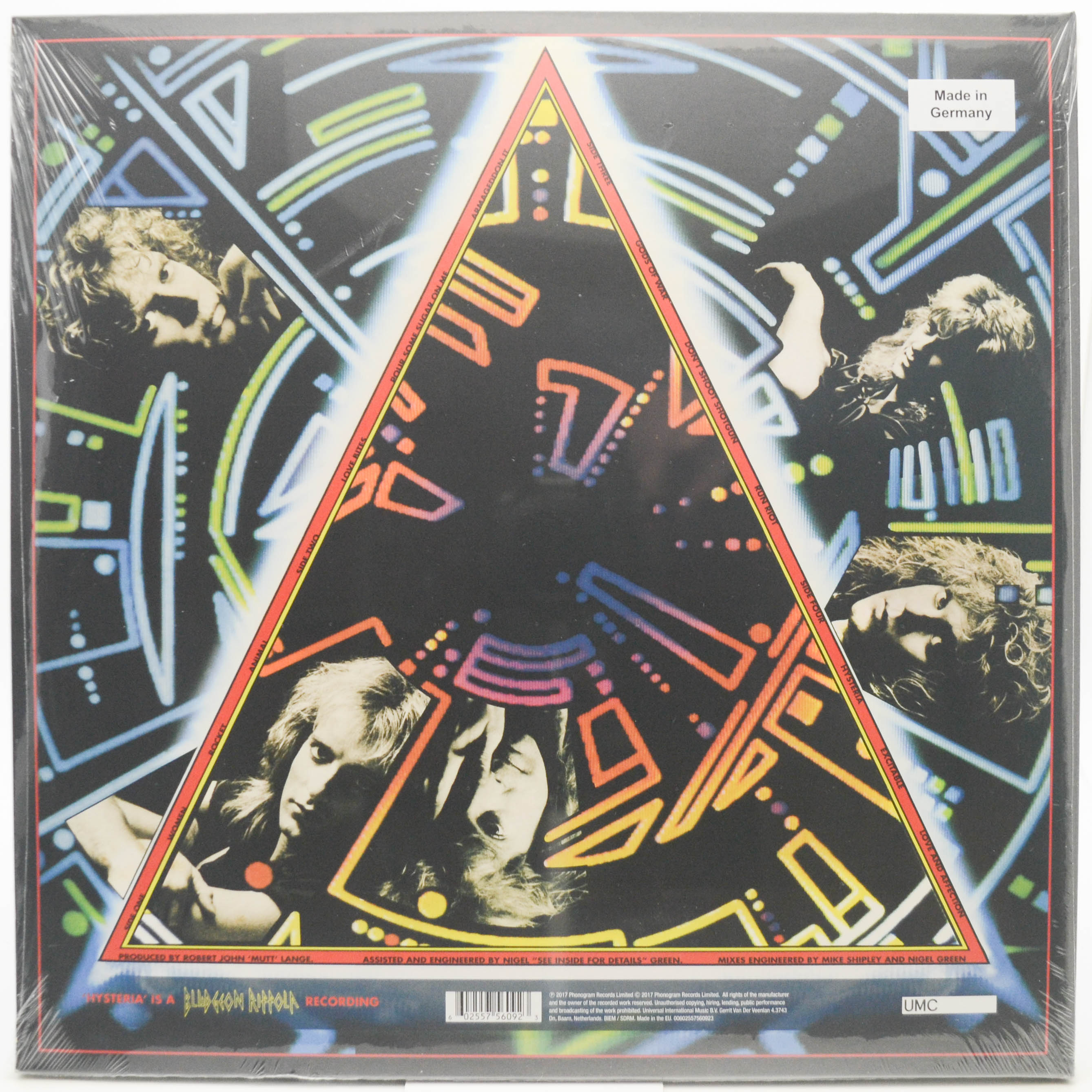 Def Leppard — Hysteria (2LP), 1987