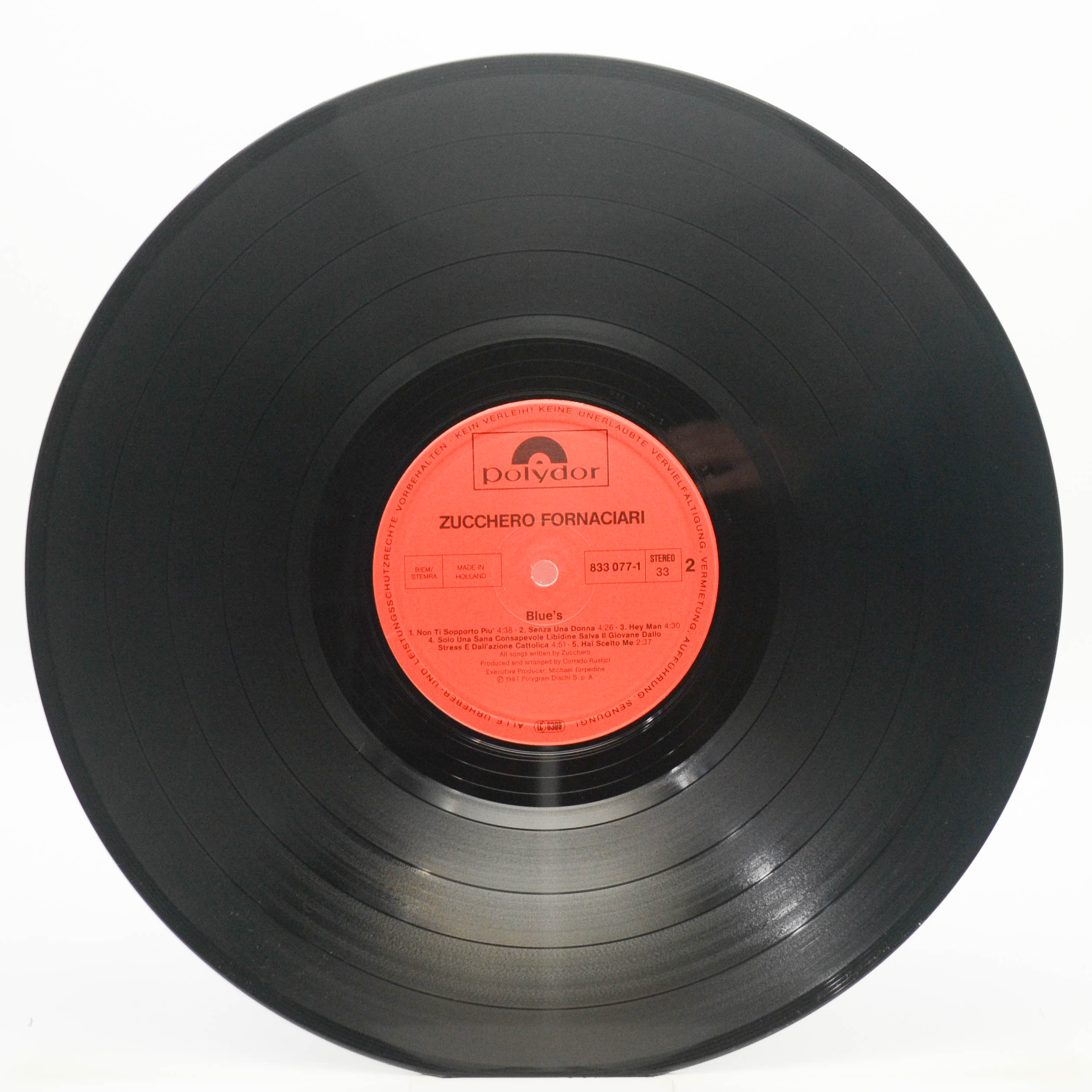 Zucchero Sugar Fornaciari — Blue's, 1987