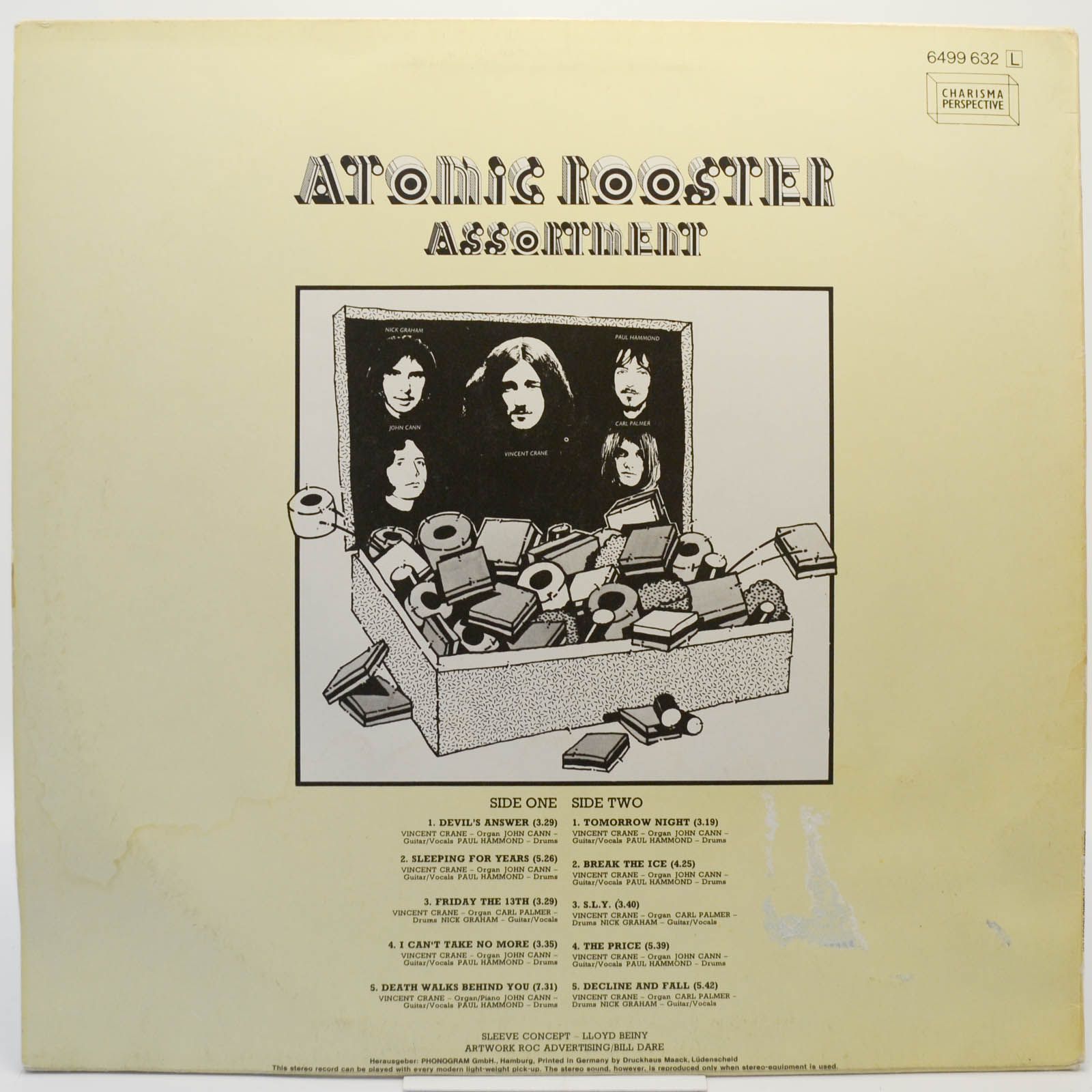 Atomic Rooster — Assortment, 1974