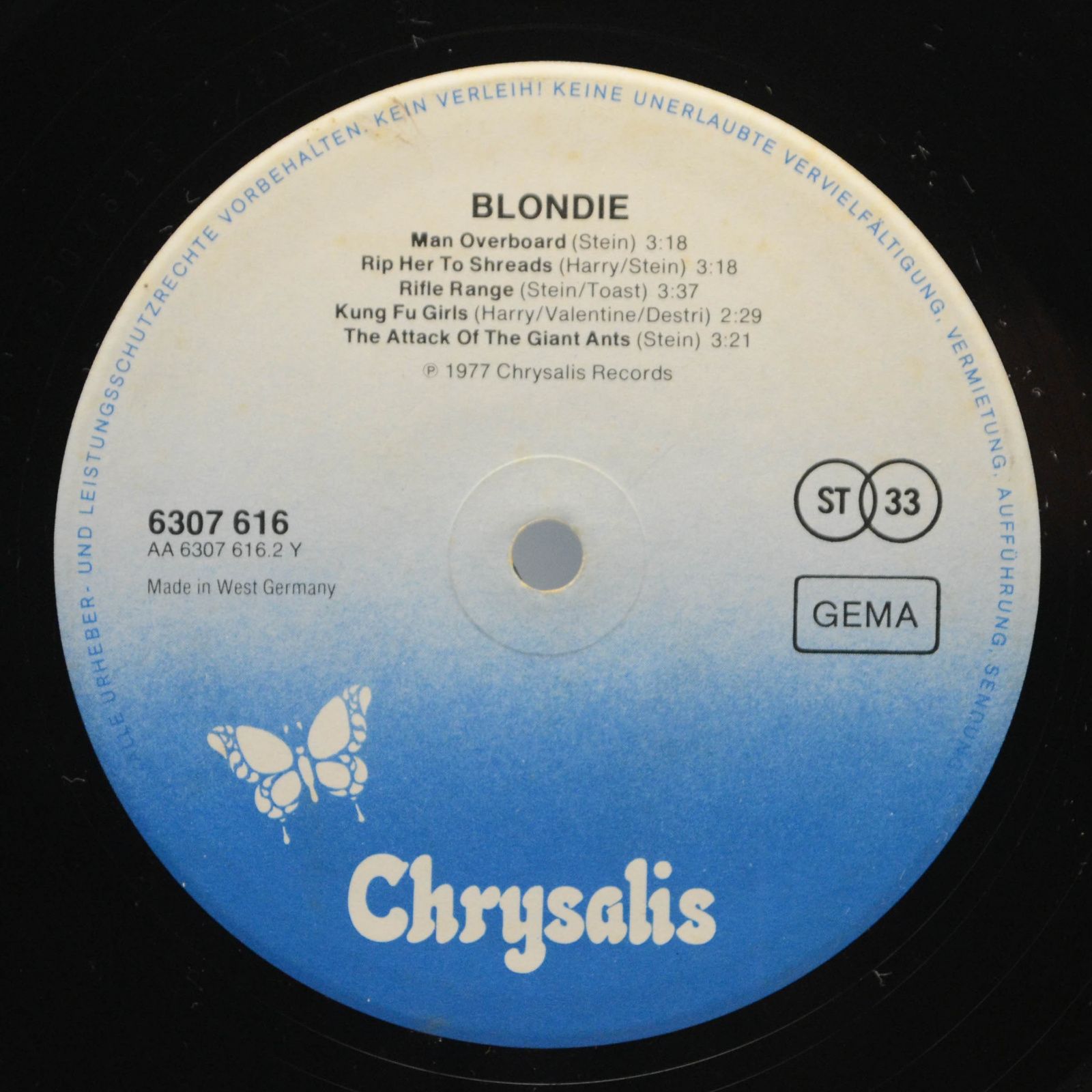 Blondie — Blondie, 1977