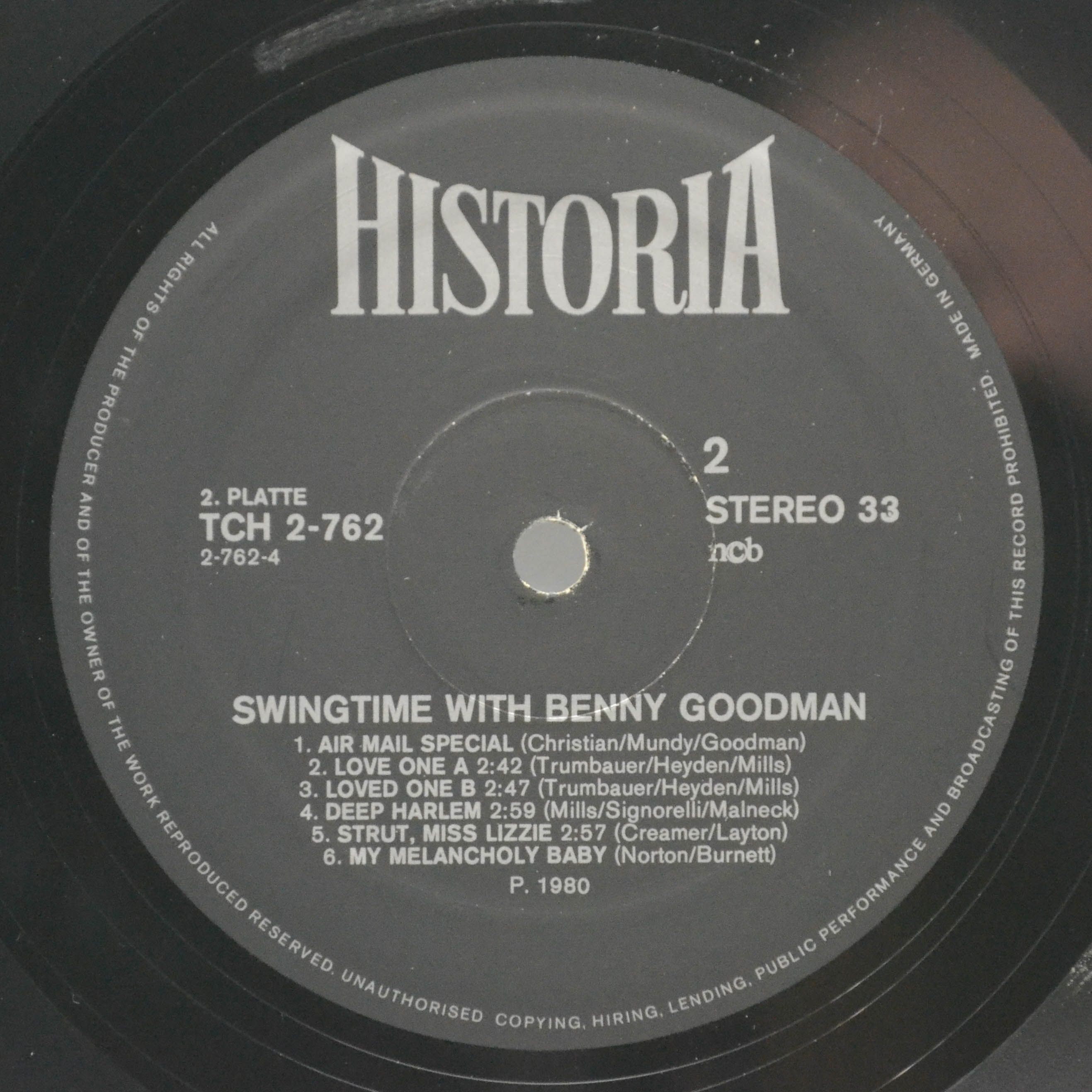 Benny Goodman — 24 Original Hits / Swingtime With Benny Goodman (2LP), 1980