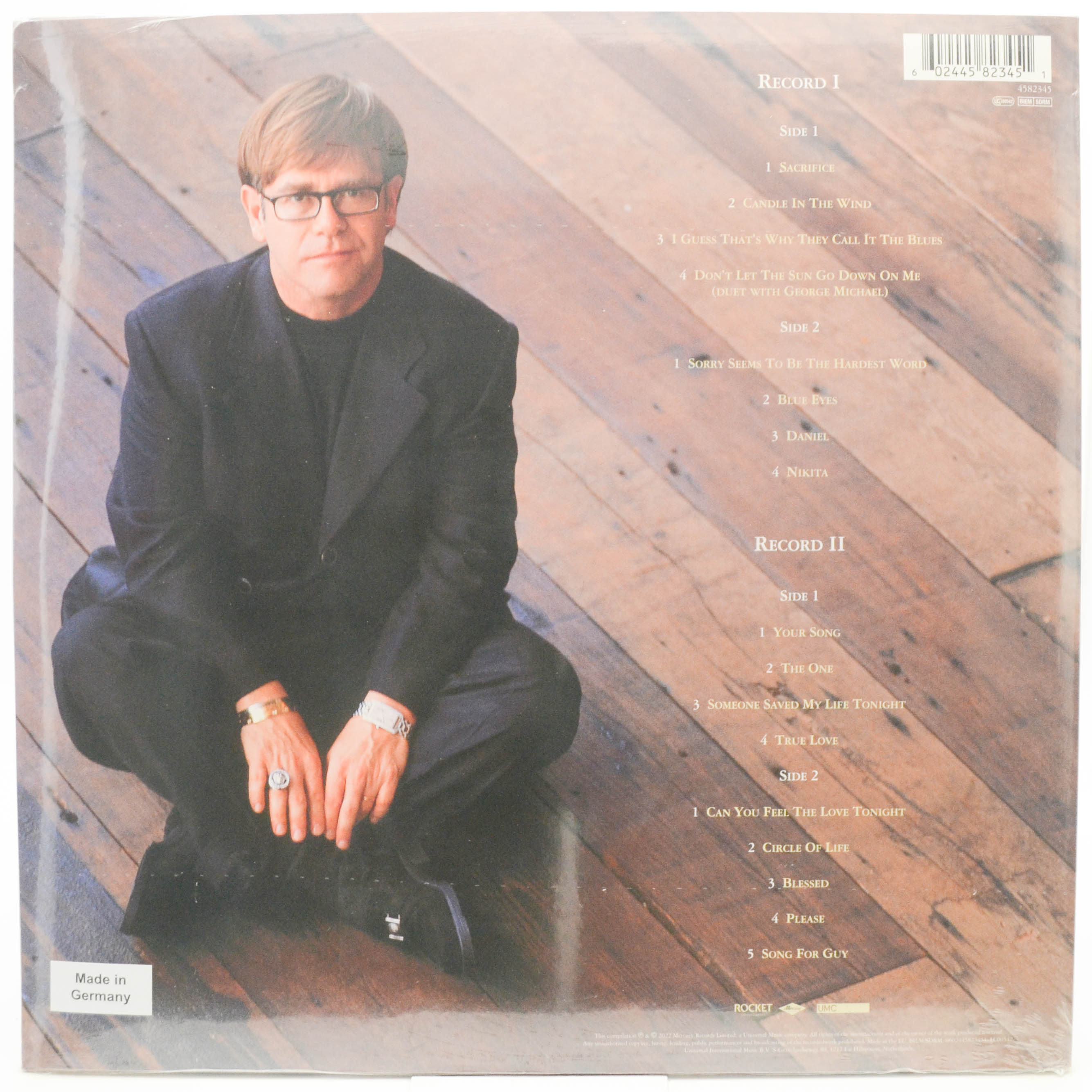 Elton John — Love Songs (2LP), 1995