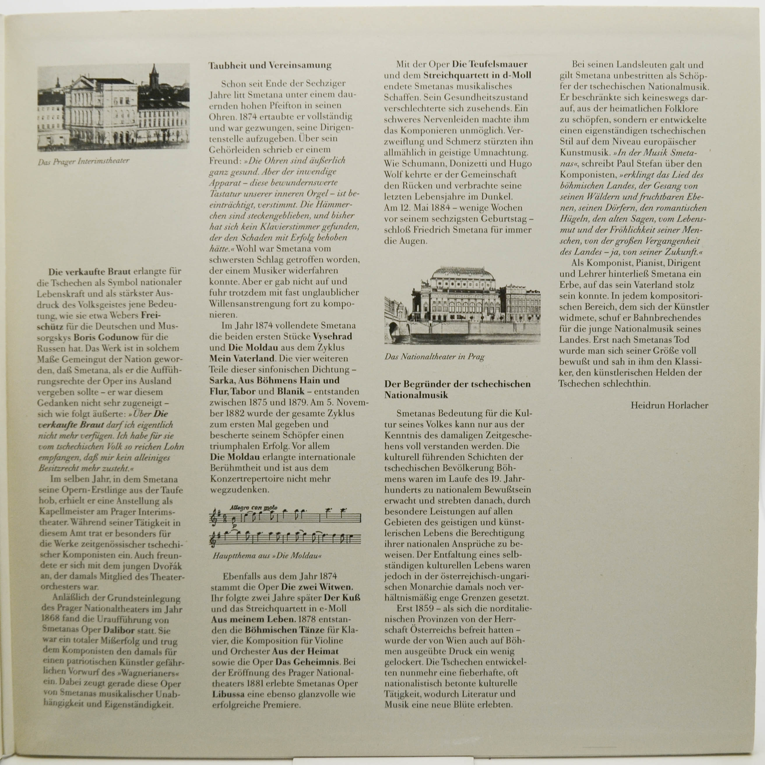 Smetana — Sternstunden Der Musik (2LP), 1989