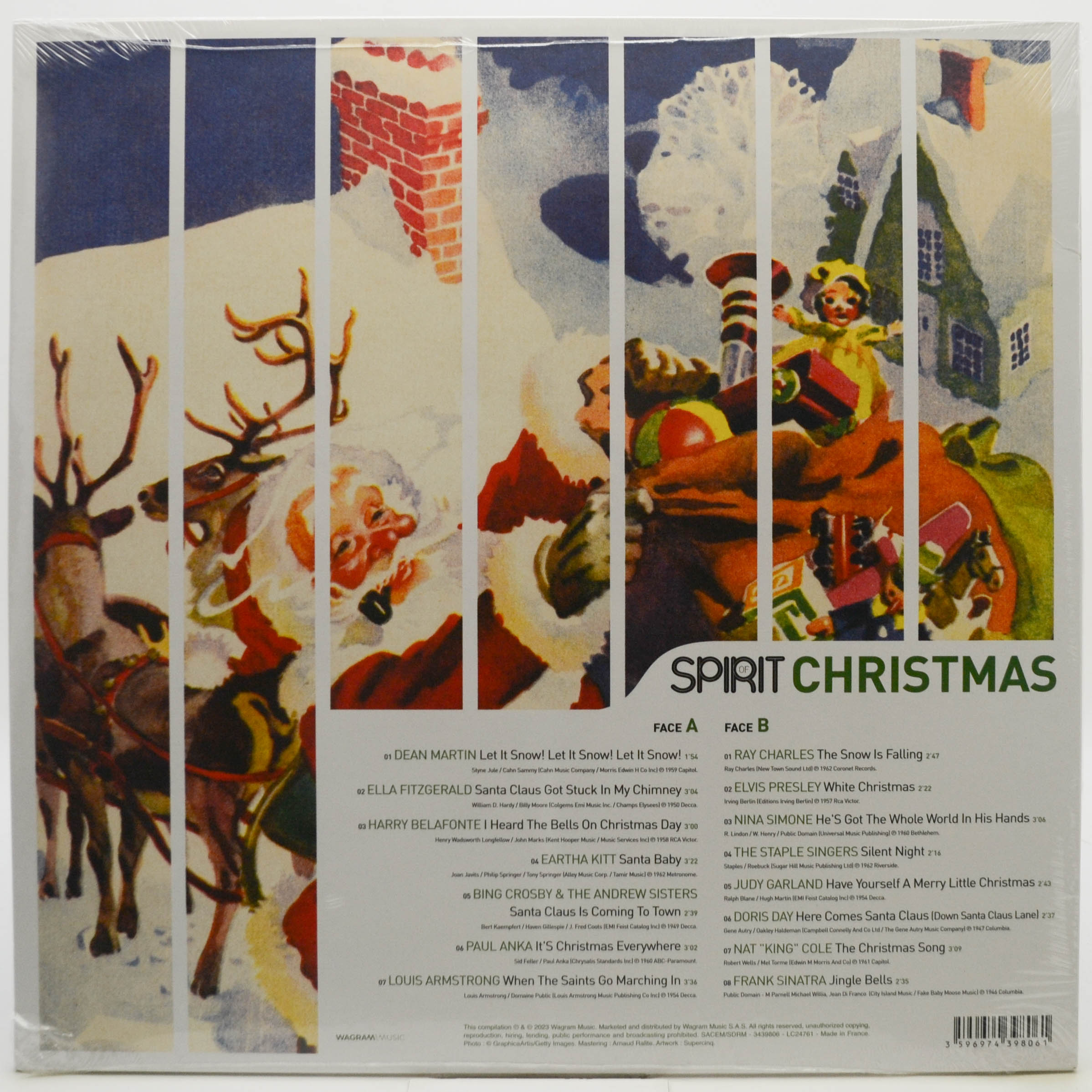 Виниловая пластинка Various — Spirit Of Christmas, 2017