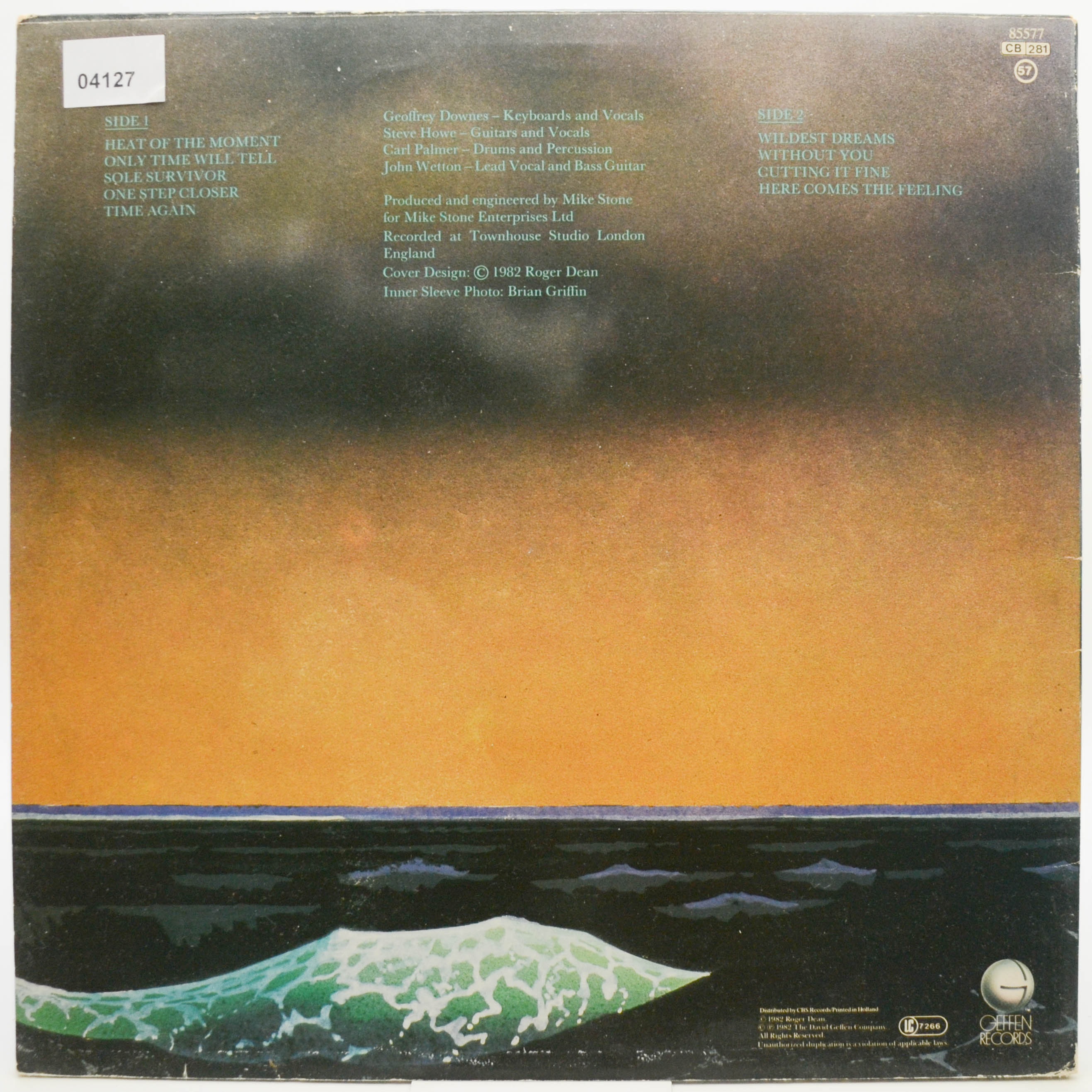 Asia — Asia, 1982