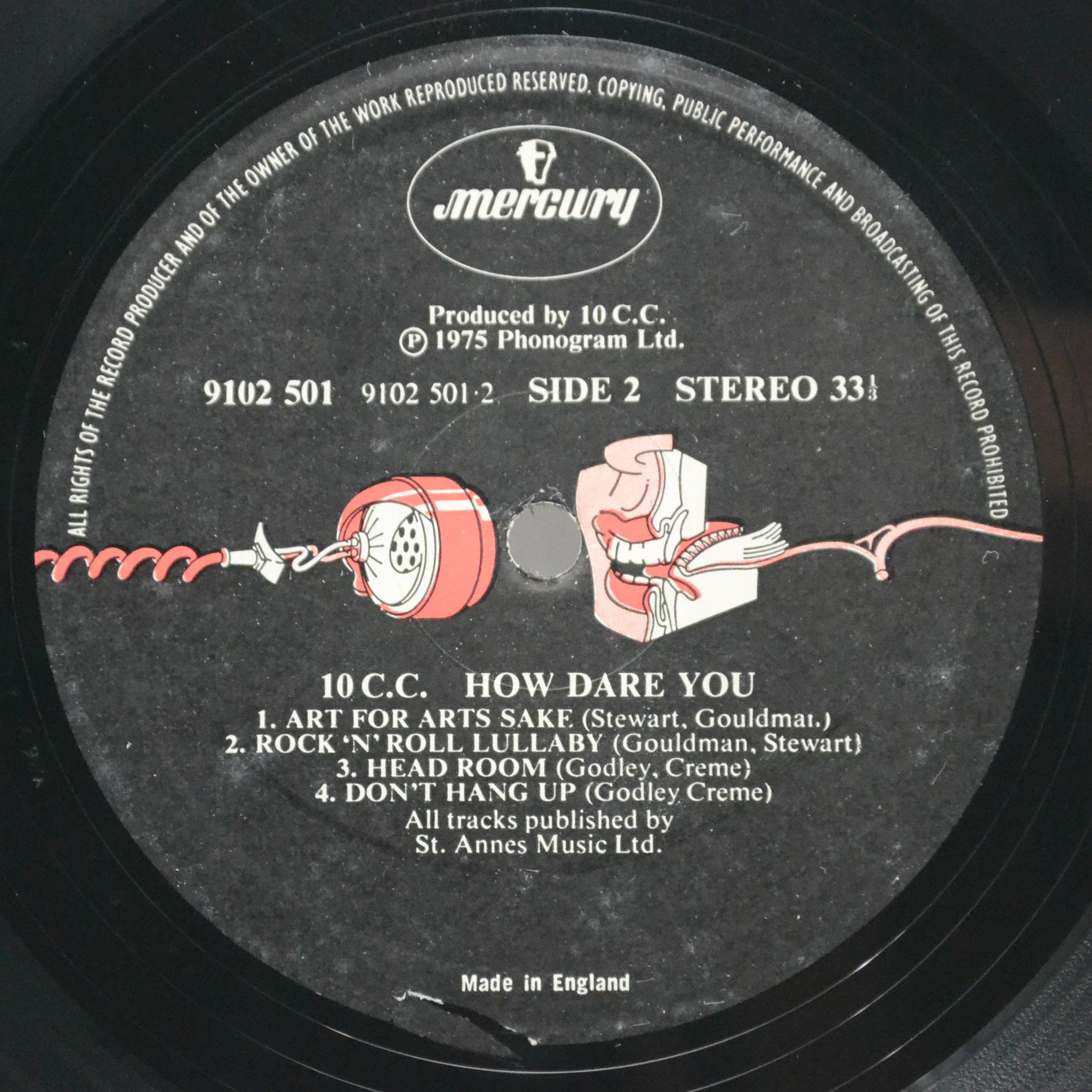 10cc — How Dare You! (1-st, UK), 1976