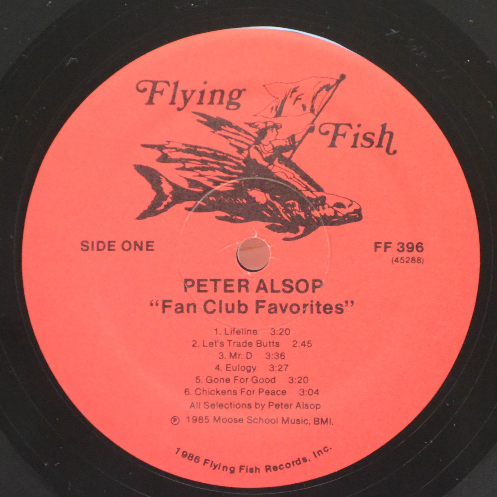 Peter Alsop — Fan Club Favorites, 1986