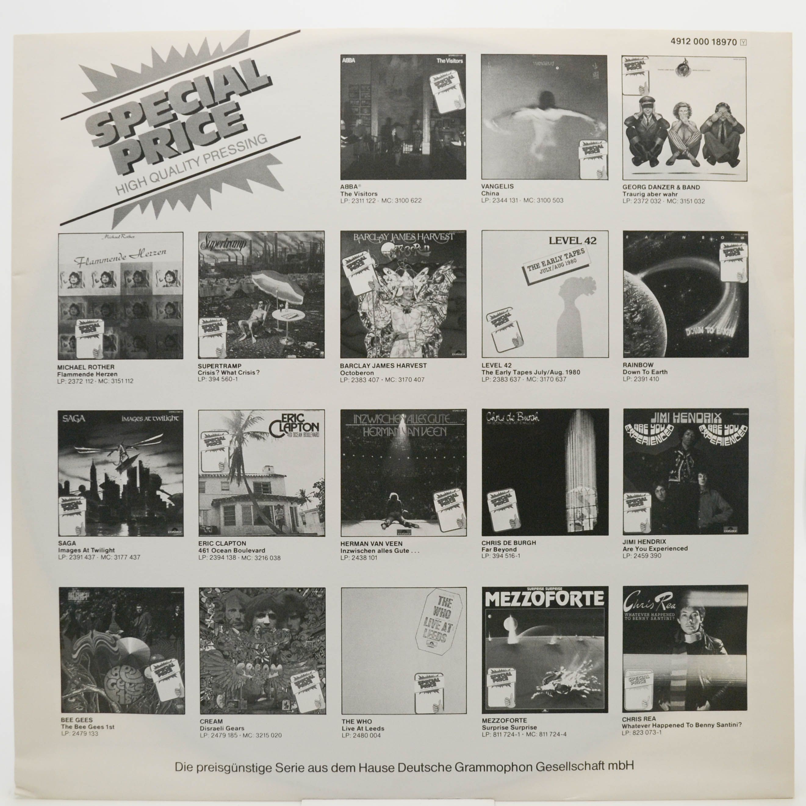 Barclay James Harvest — Time Honoured Ghosts, 1975