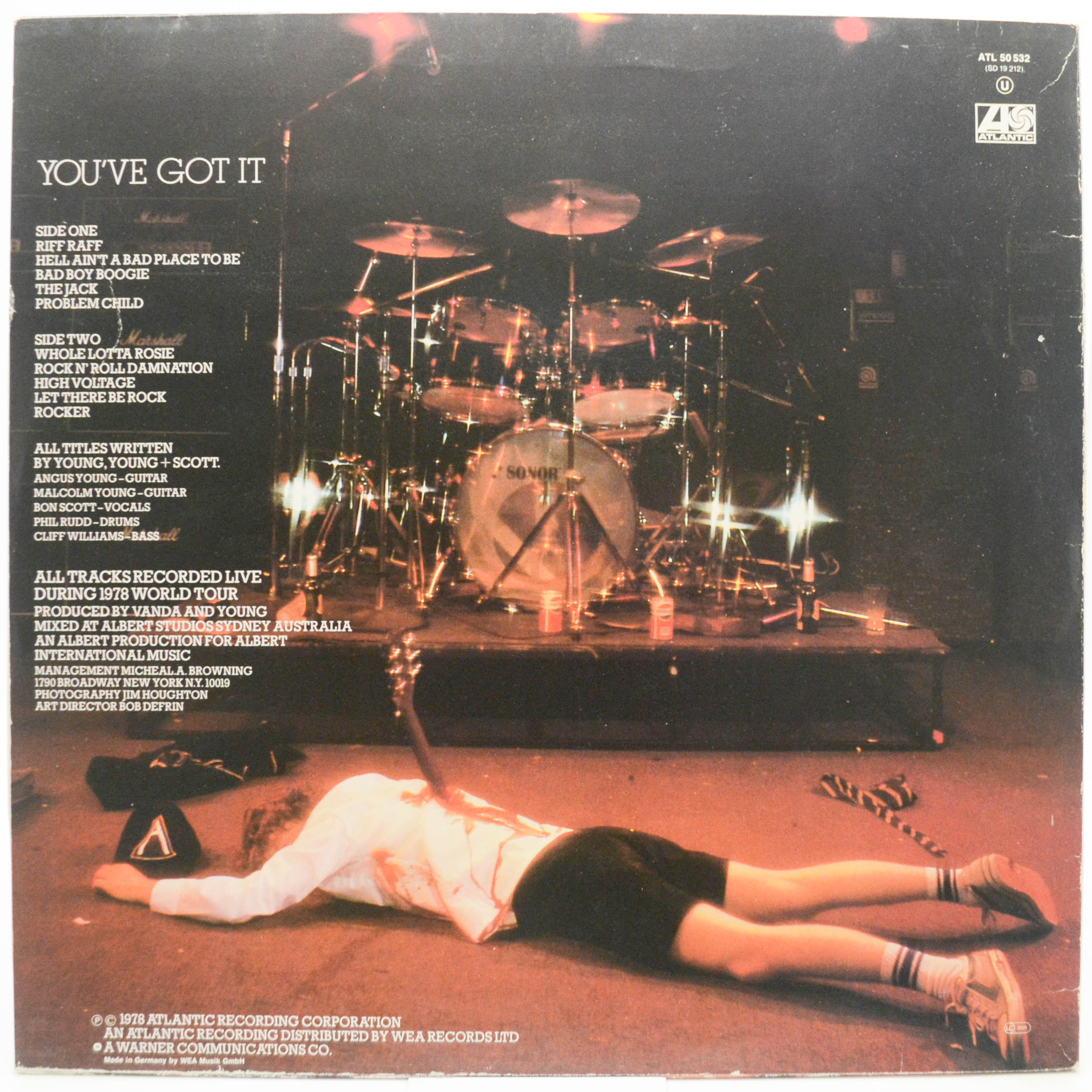 AC/DC — If You Want Blood You've Got It, 1978