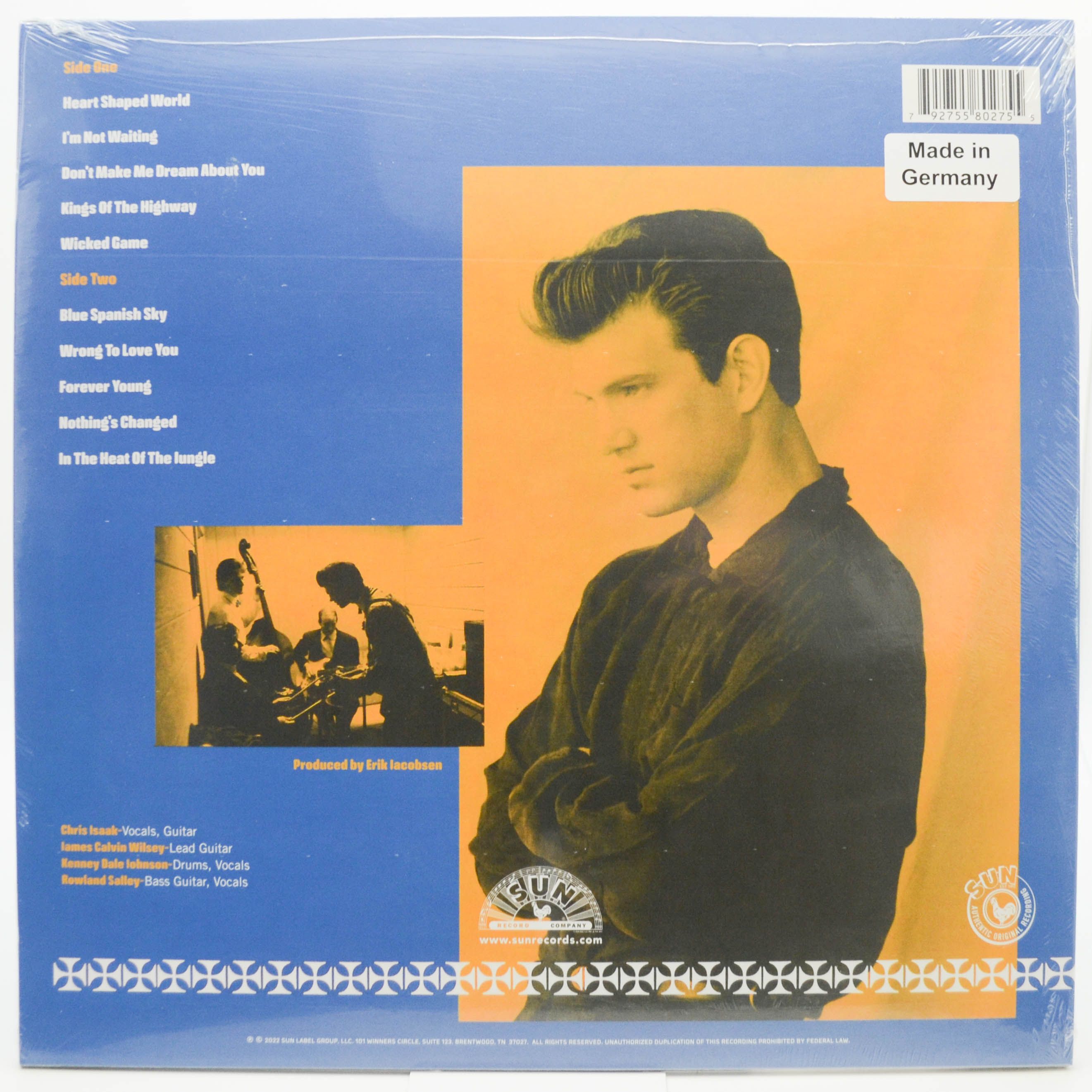Виниловая пластинка Chris Isaak — Heart Shaped World, 1989