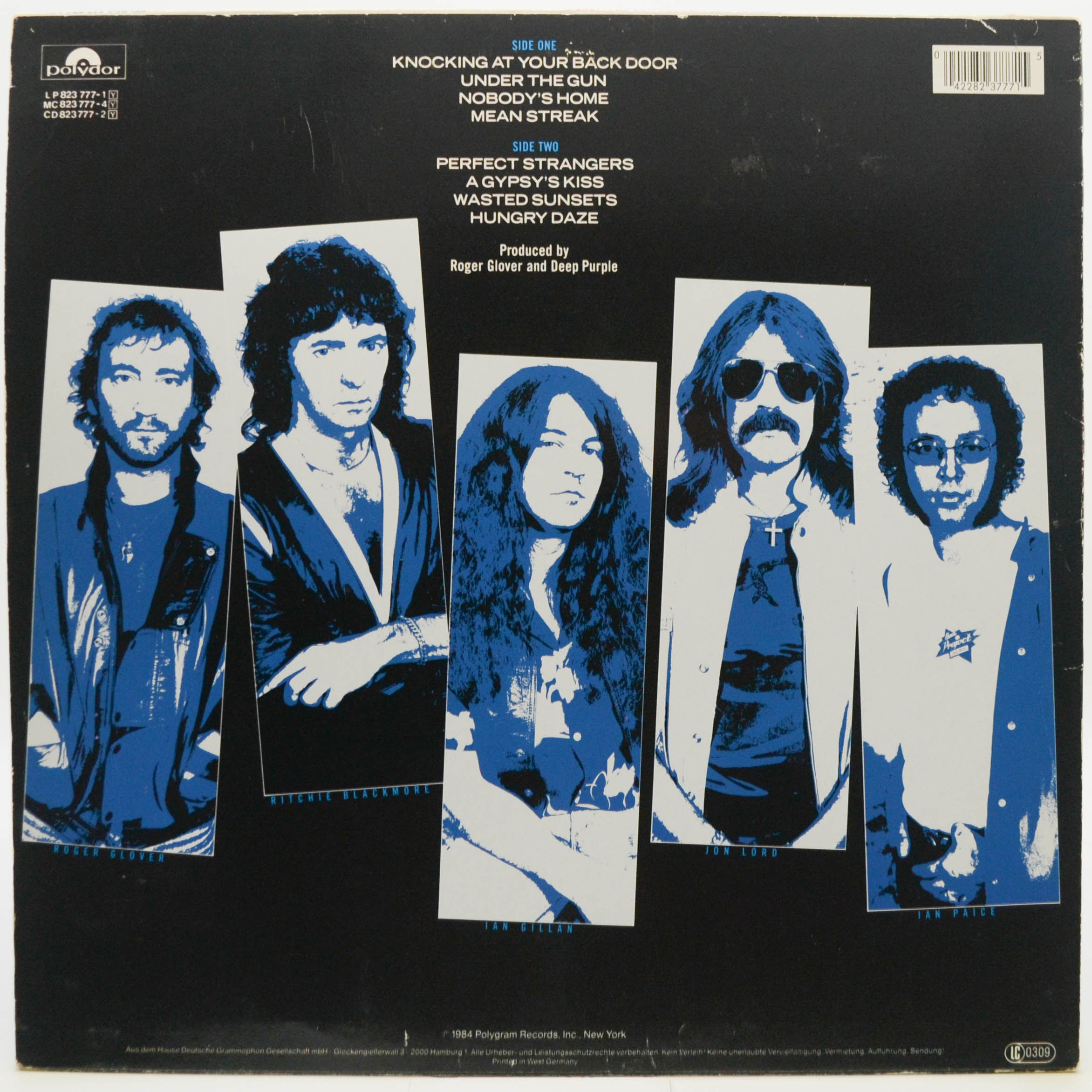 Виниловая пластинка Deep Purple — Perfect Strangers, 1984