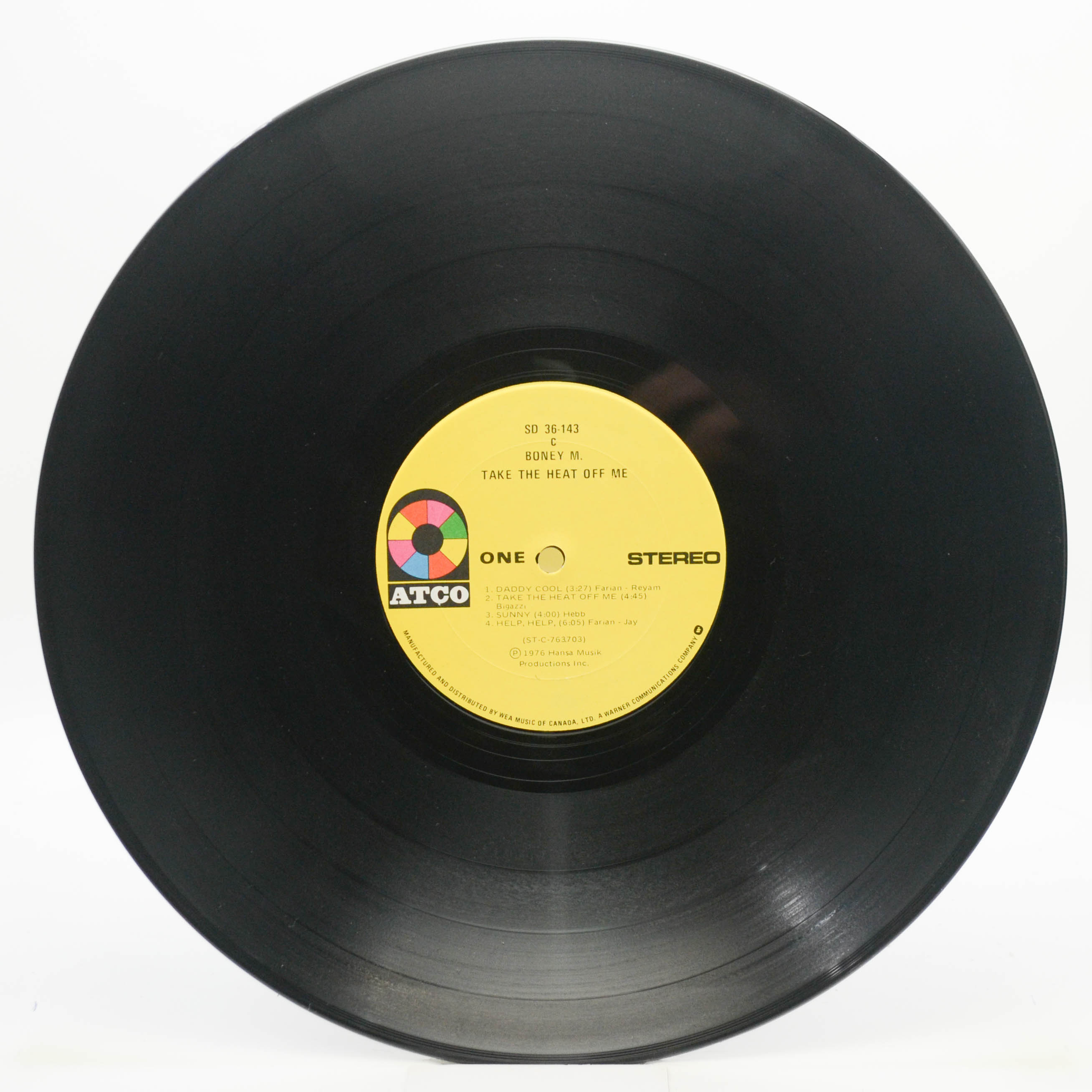 Boney M. — Take The Heat Off Me, 1976