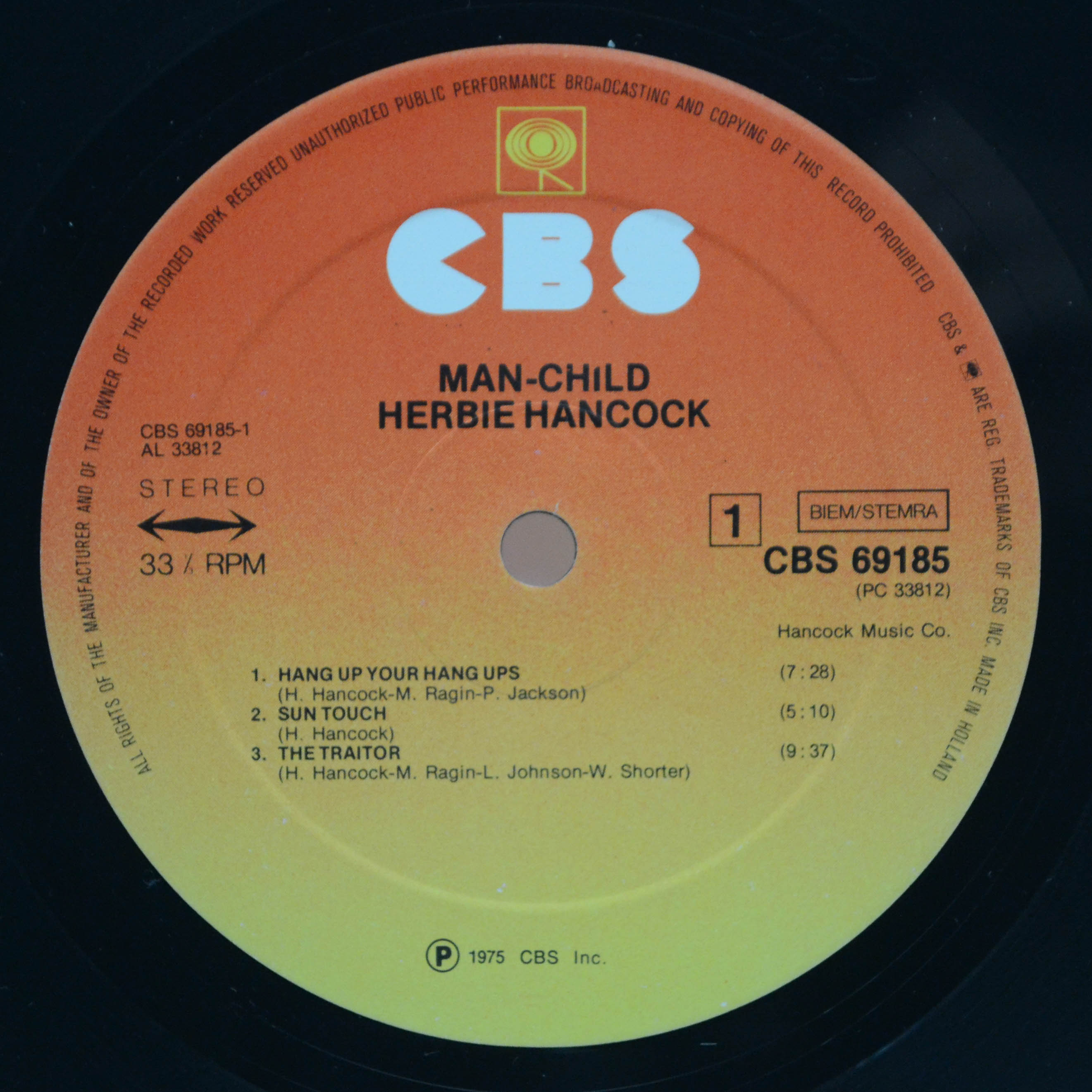 Herbie Hancock — Man-Child, 1975