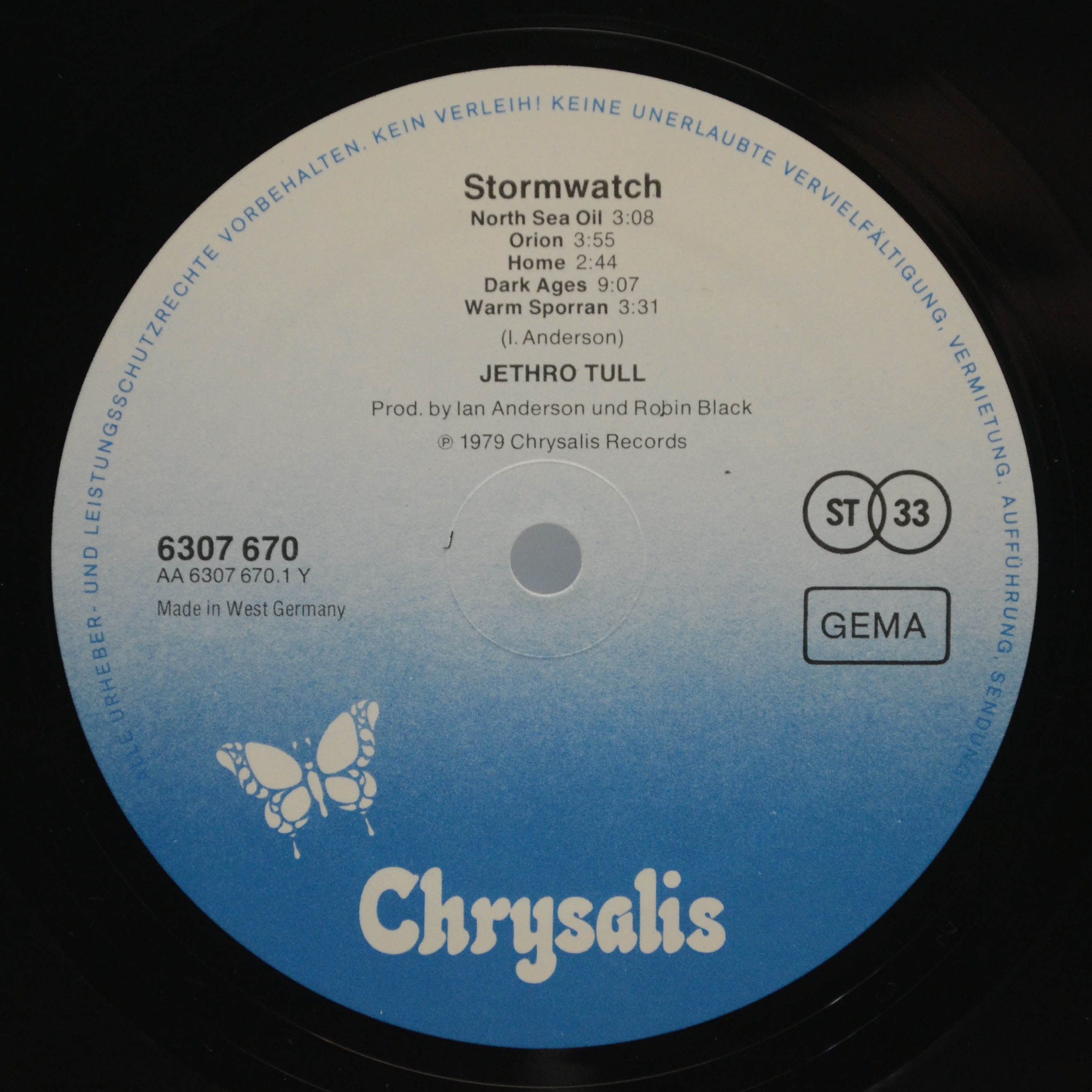 Jethro Tull — Stormwatch, 1979